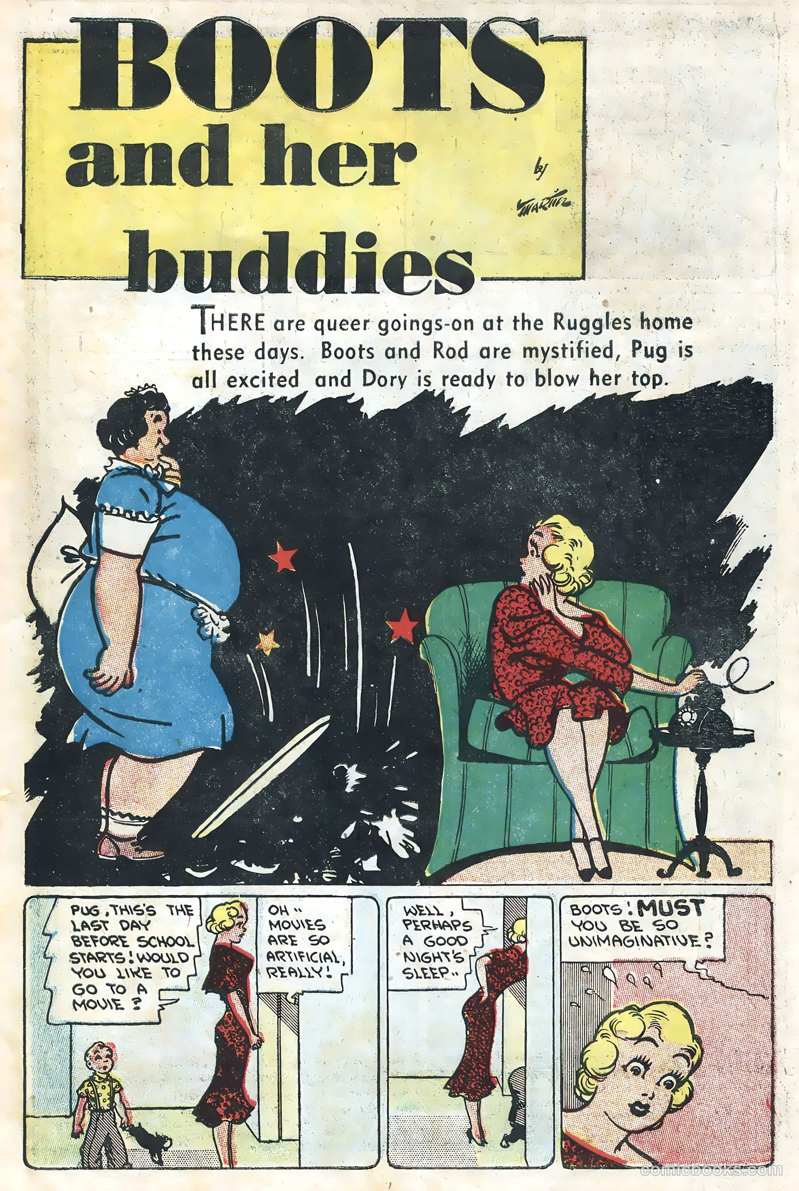 Boots and Her Buddies #3 — page 3 of 36
