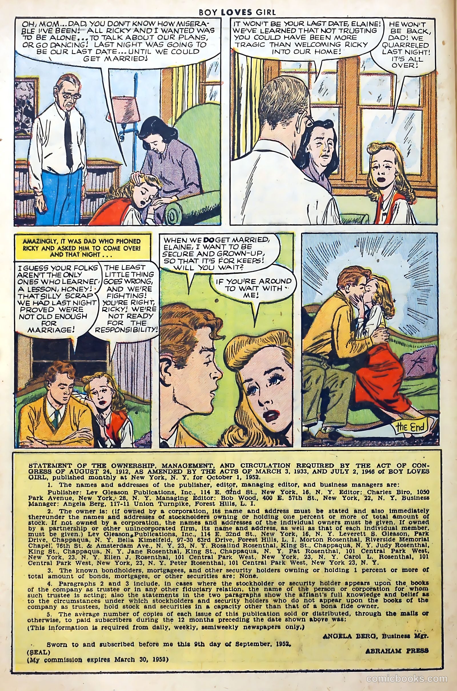 Boy Loves Girl #33 — page 32 of 36