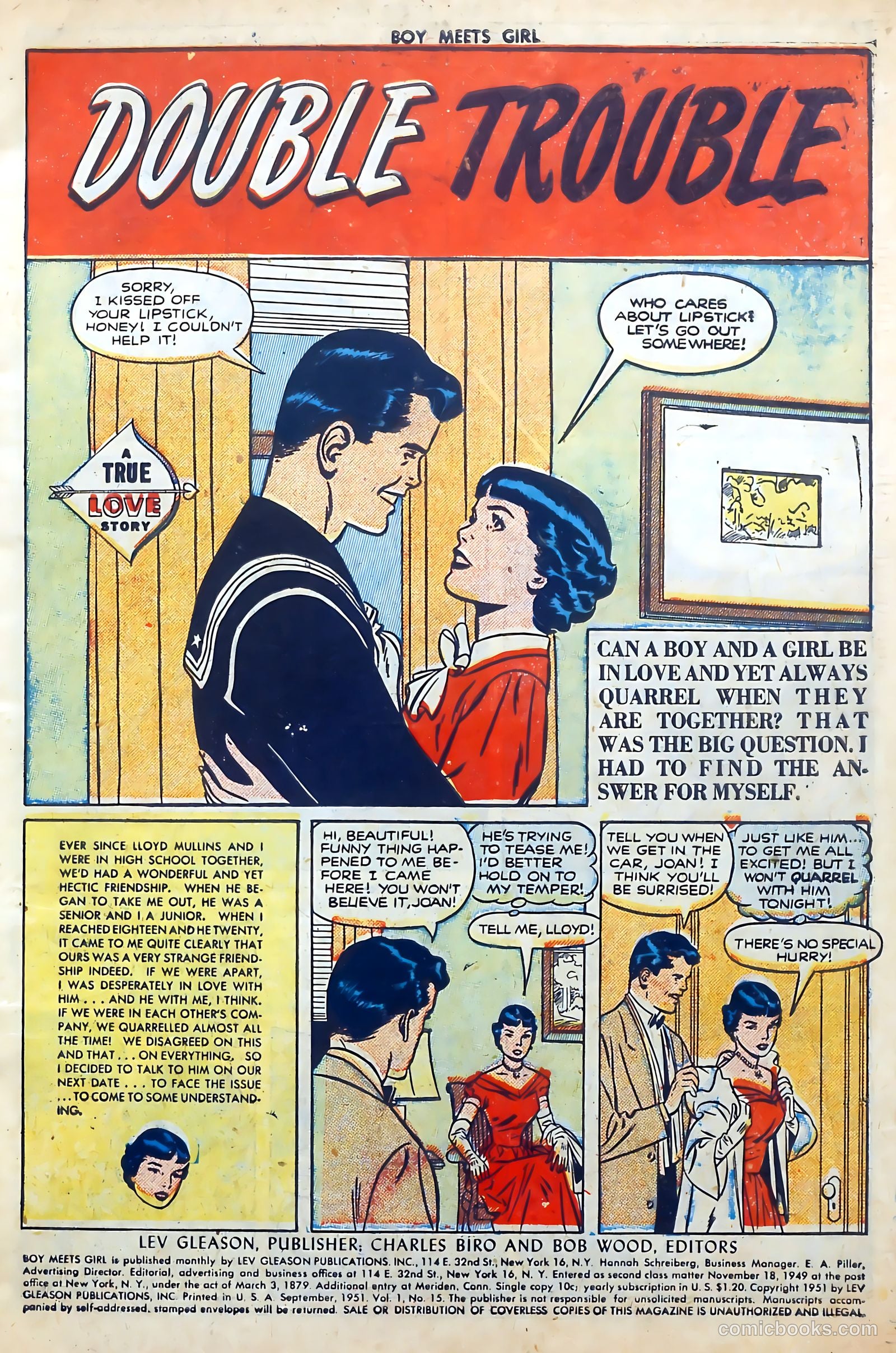 Boy Meets Girl #15 — page 3 of 52
