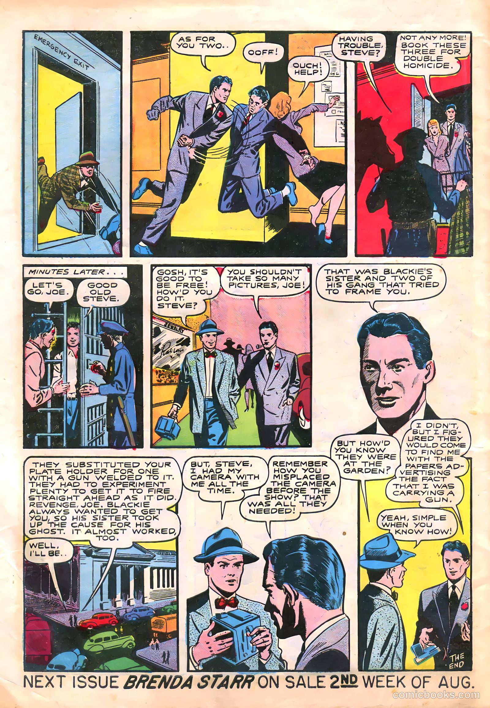 Brenda Starr #13 — page 34 of 36