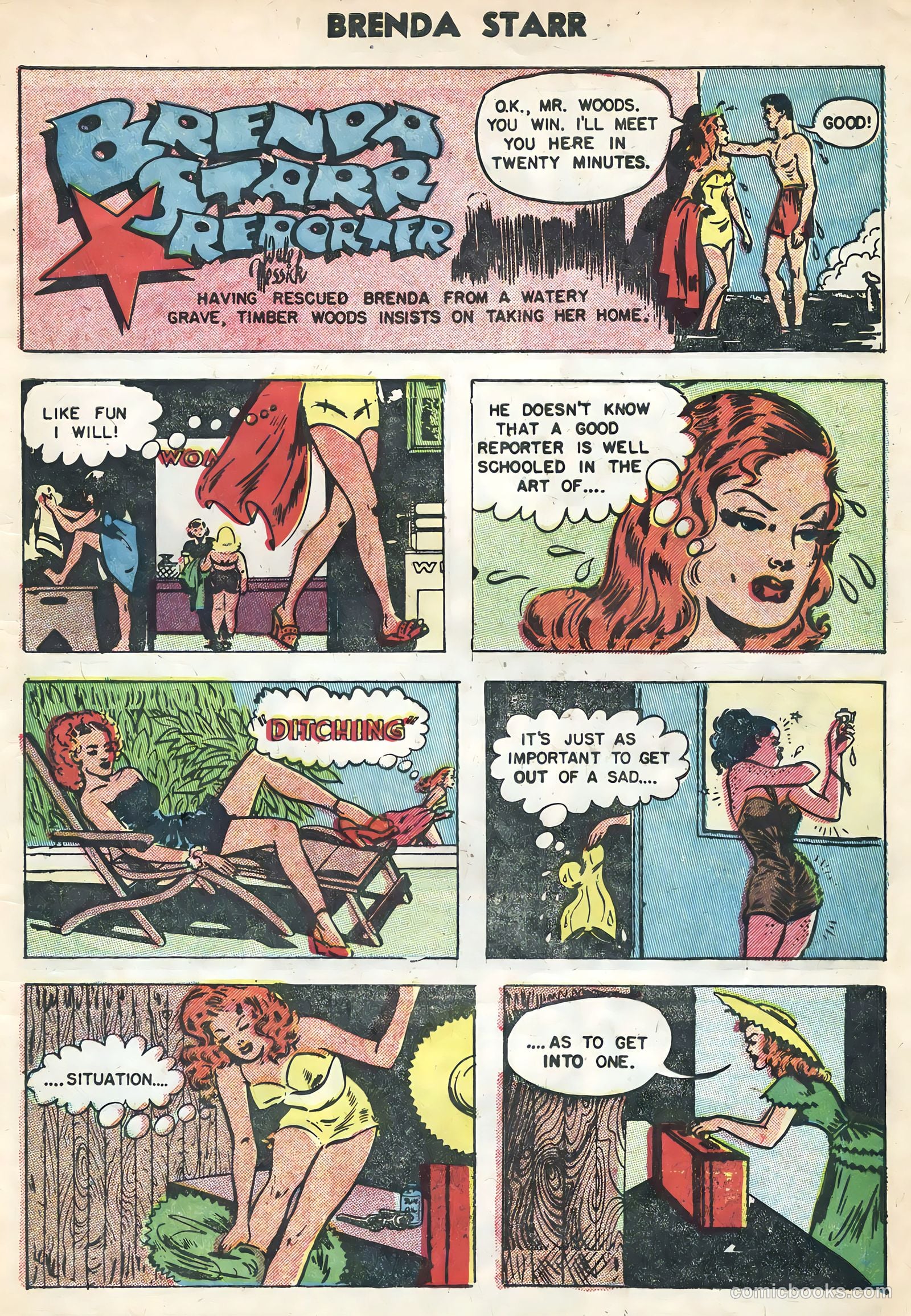 Brenda Starr #14 — page 9 of 36