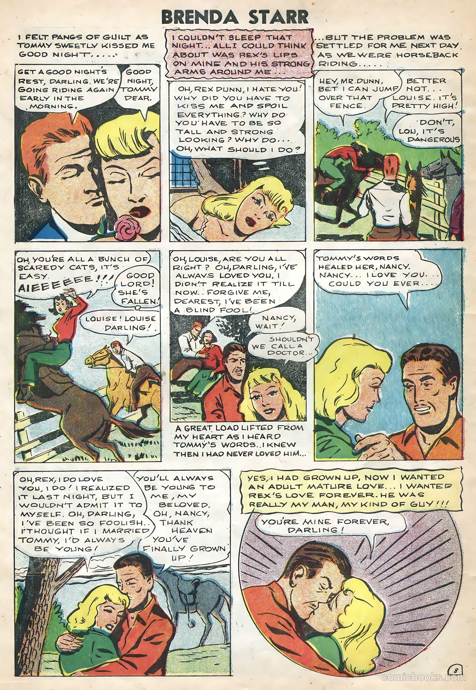 Brenda Starr #14 — page 34 of 36