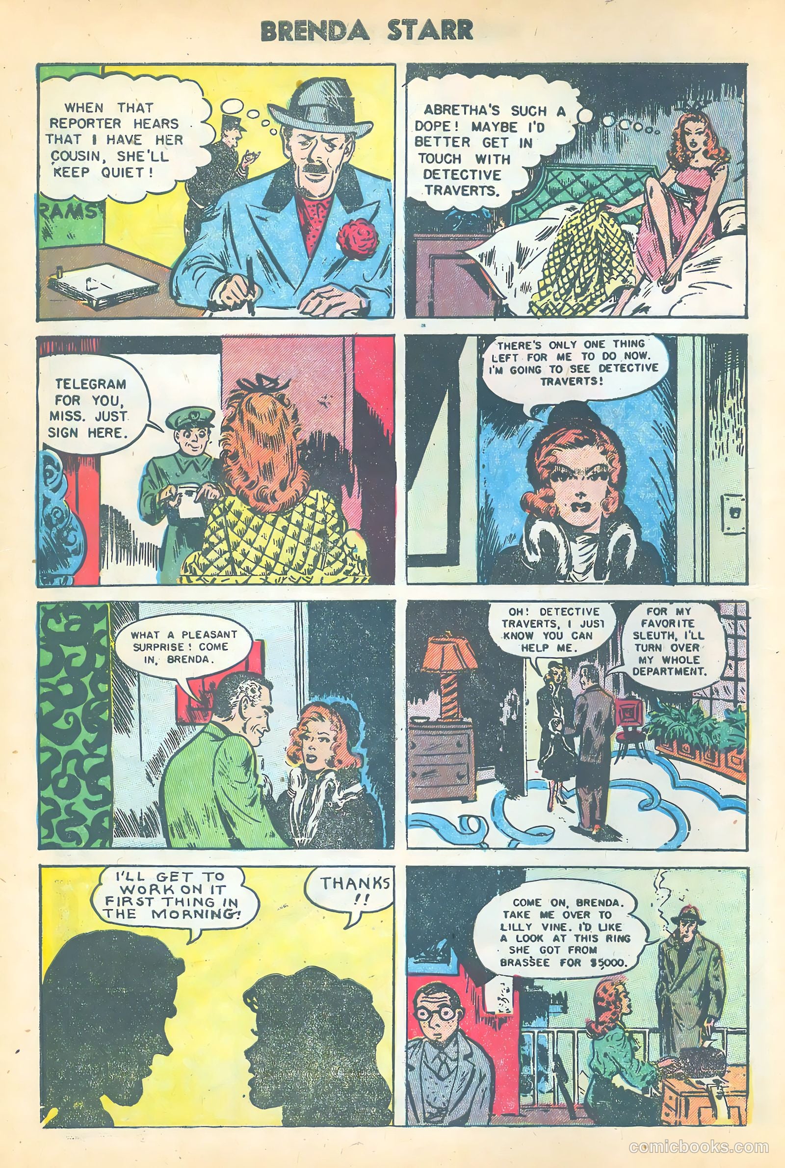 Brenda Starr #15 — page 10 of 36