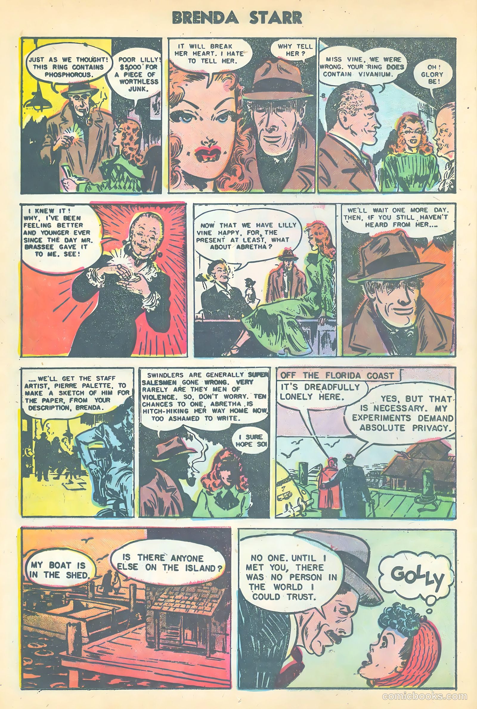 Brenda Starr #15 — page 12 of 36
