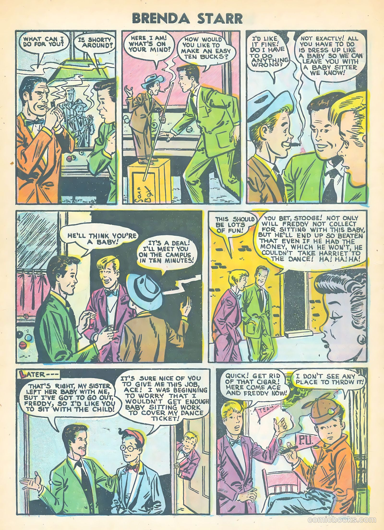 Brenda Starr #15 — page 32 of 36