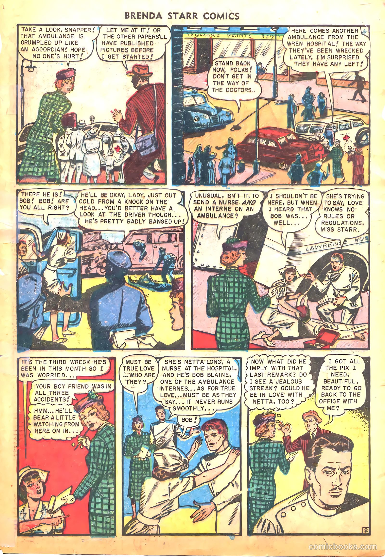Brenda Starr Comics #10 — page 4 of 36