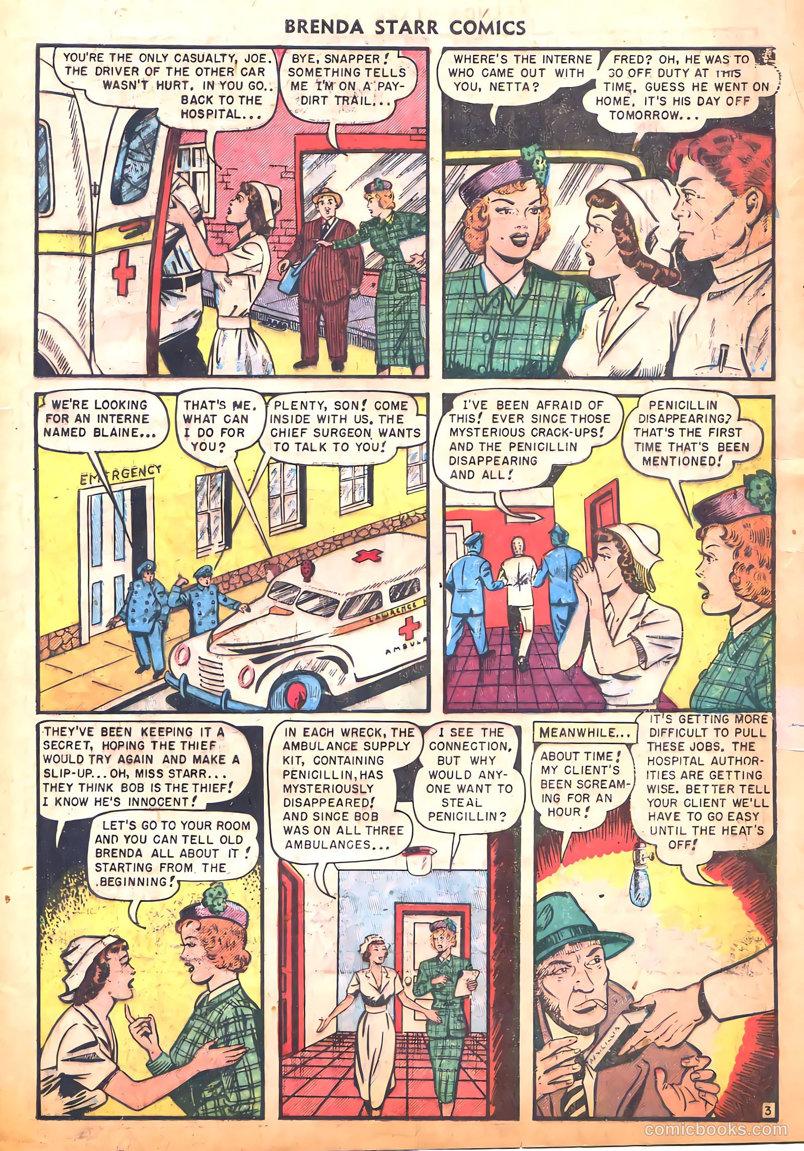 Brenda Starr Comics #10 — page 5 of 36