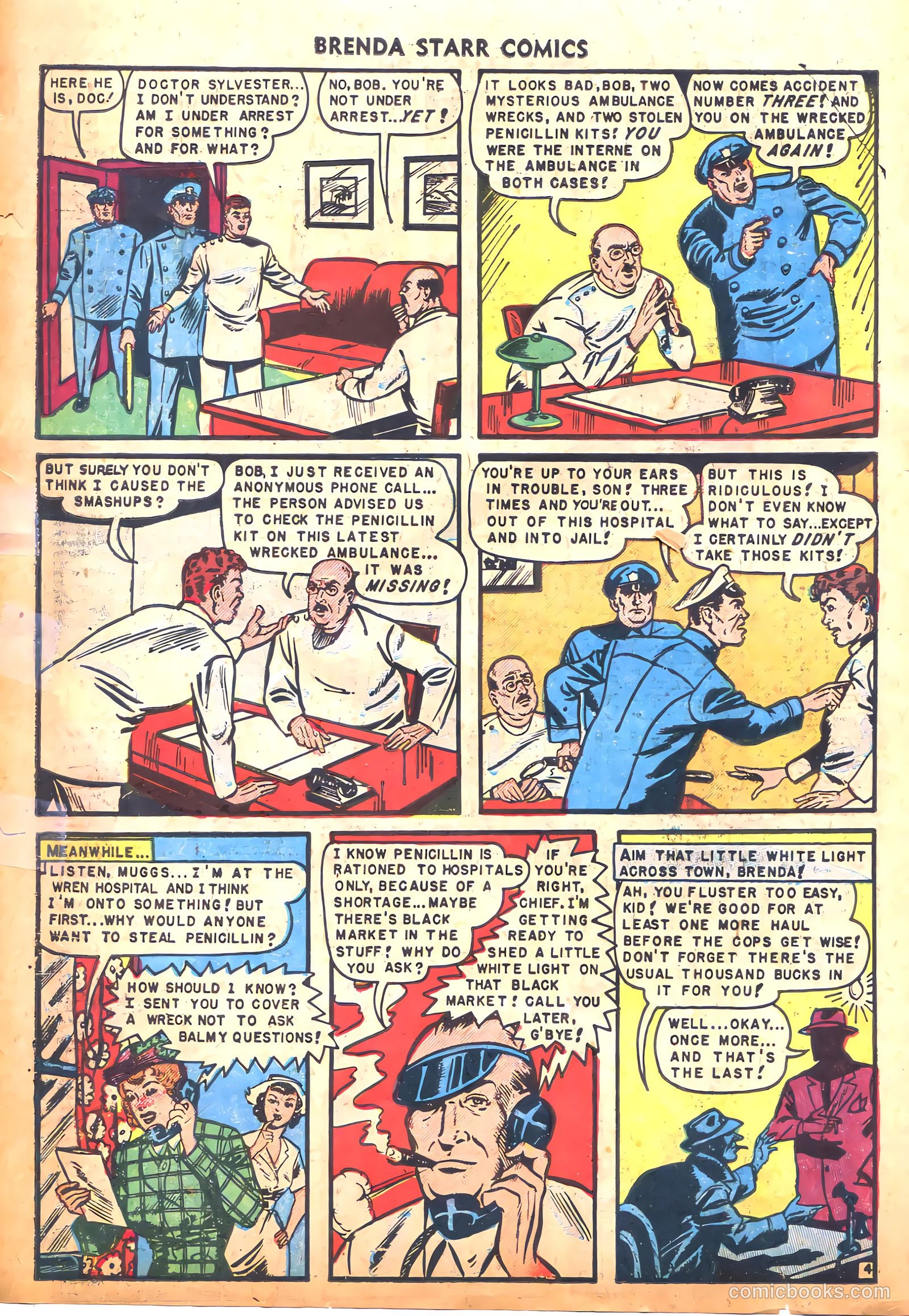 Brenda Starr Comics #10 — page 6 of 36