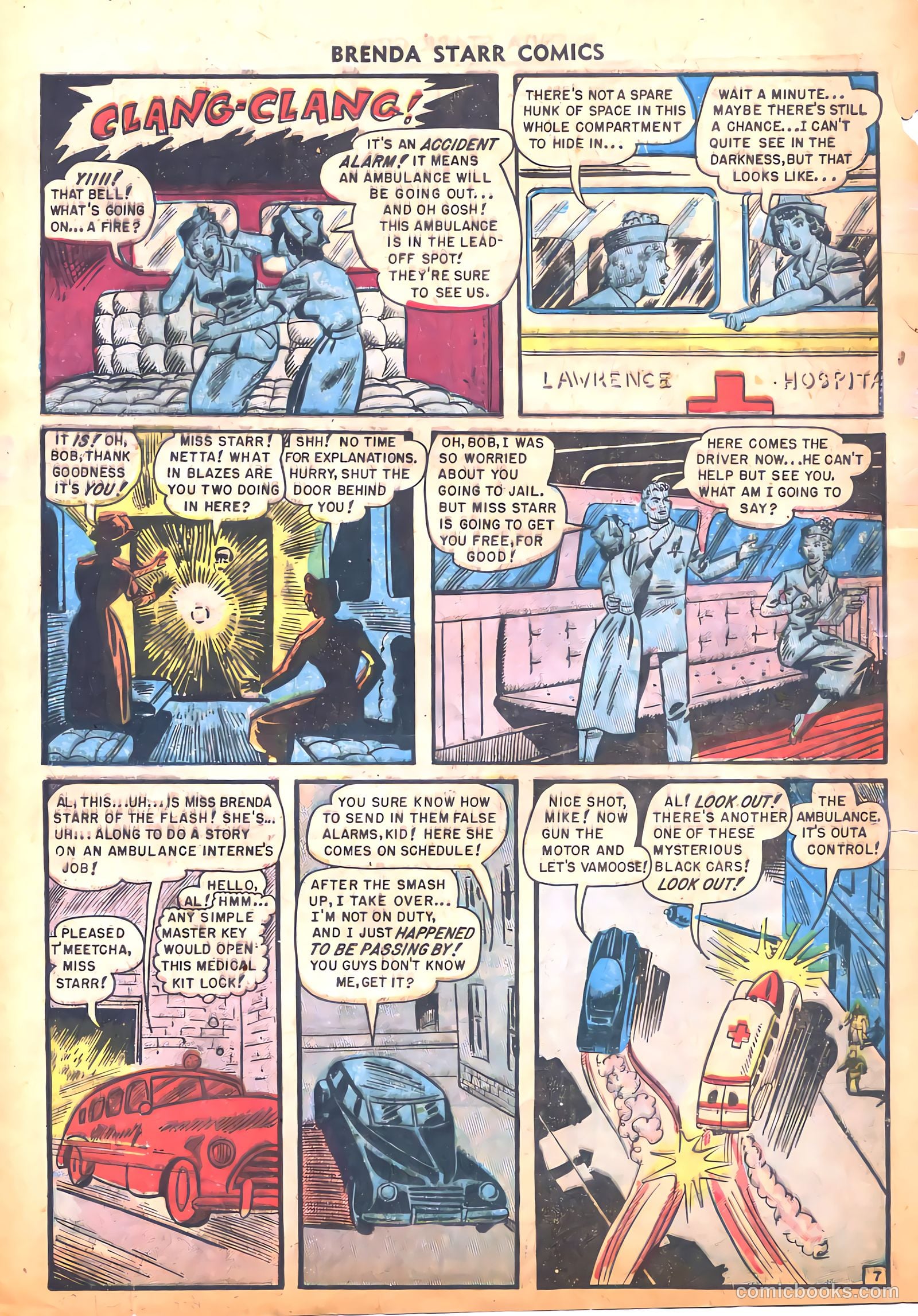 Brenda Starr Comics #10 — page 9 of 36