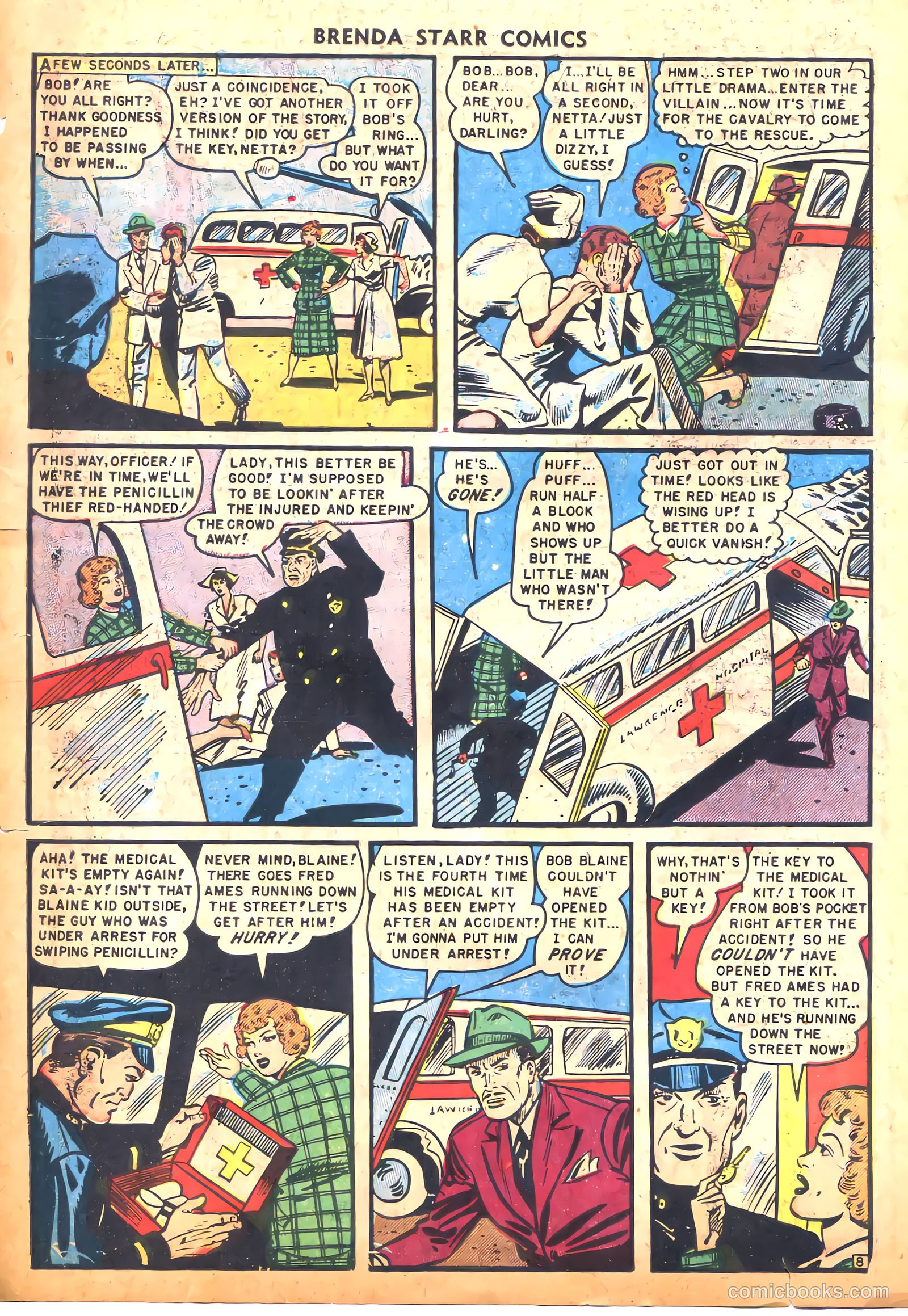 Brenda Starr Comics #10 — page 10 of 36