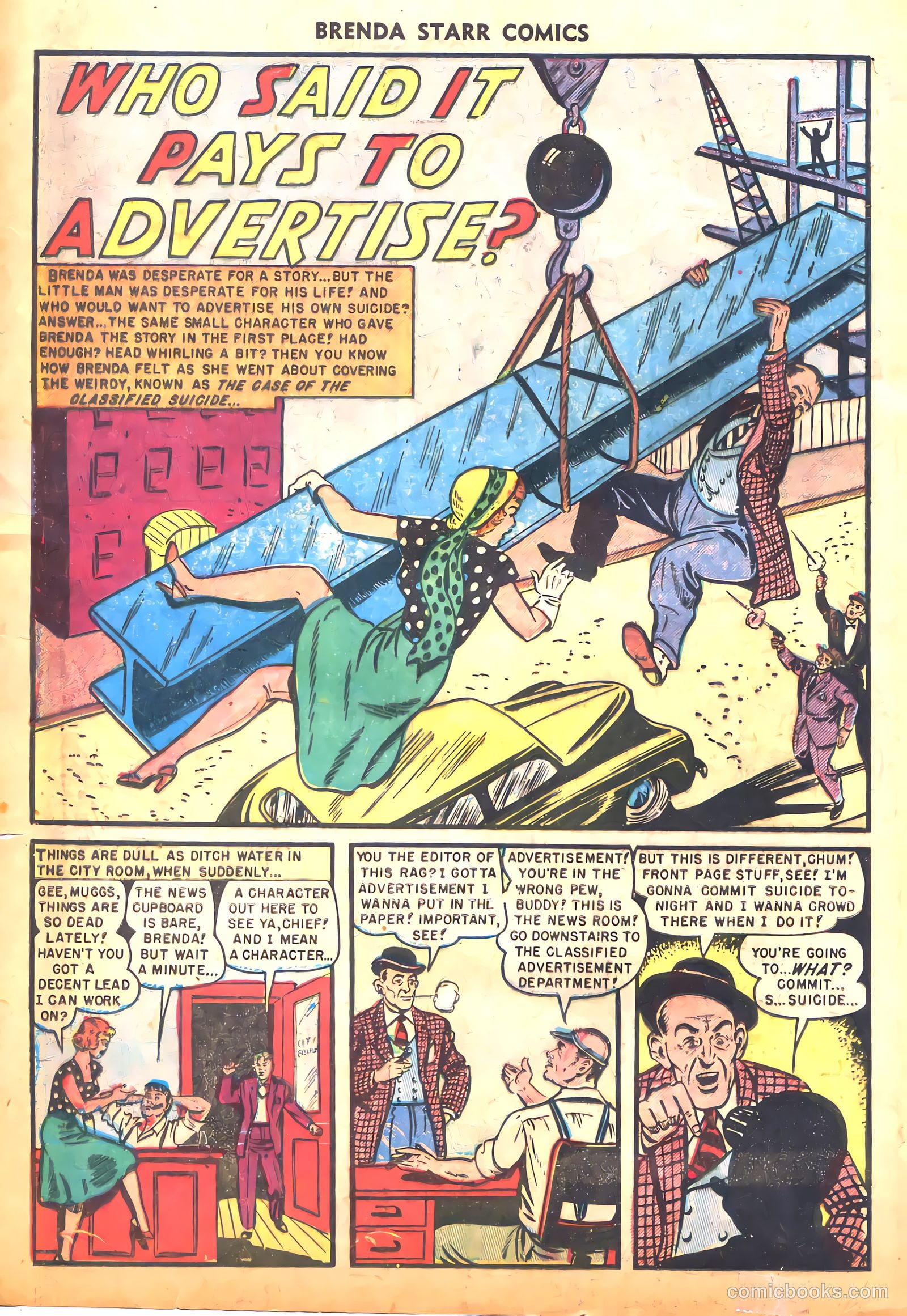 Brenda Starr Comics #10 — page 12 of 36
