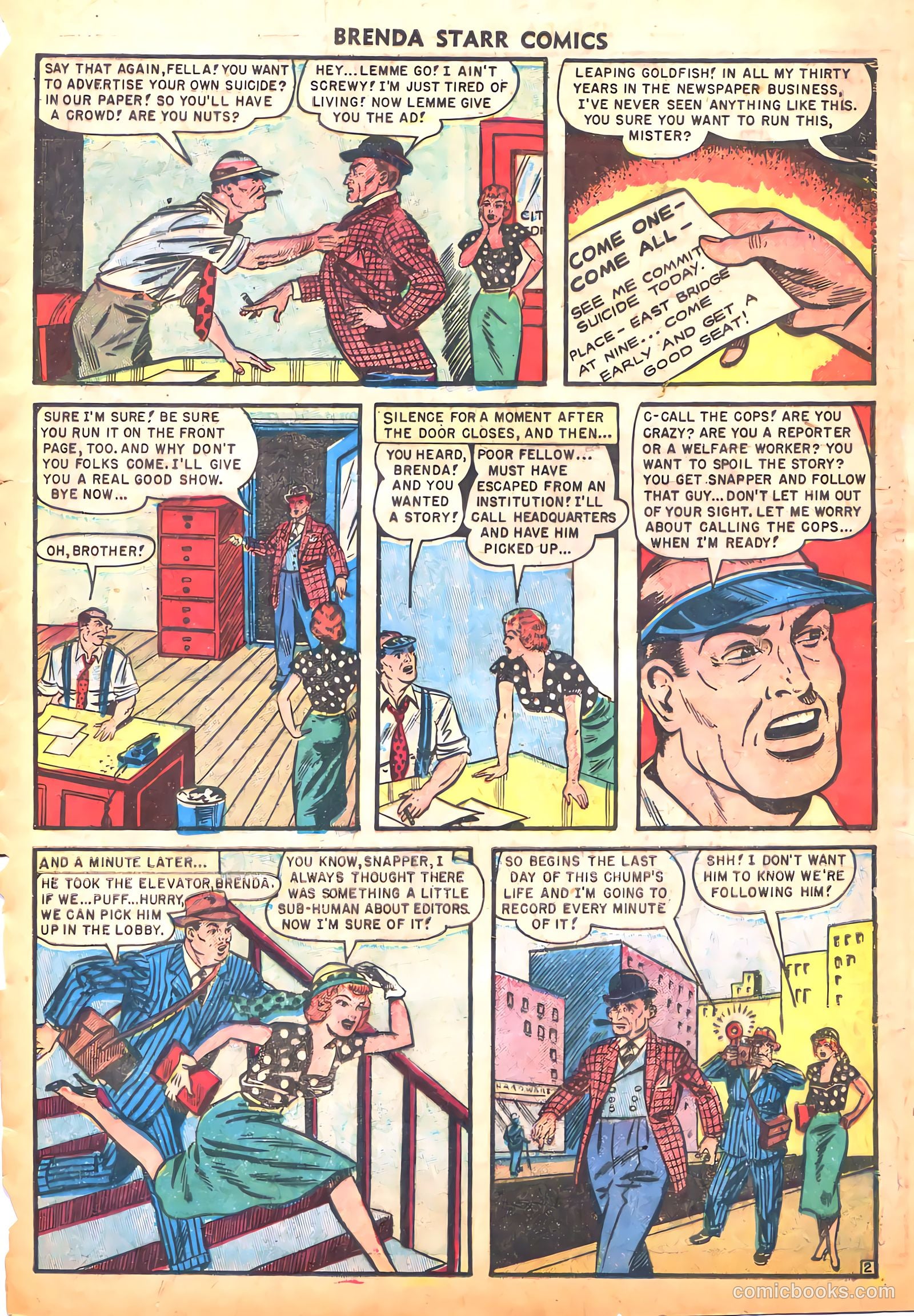 Brenda Starr Comics #10 — page 13 of 36