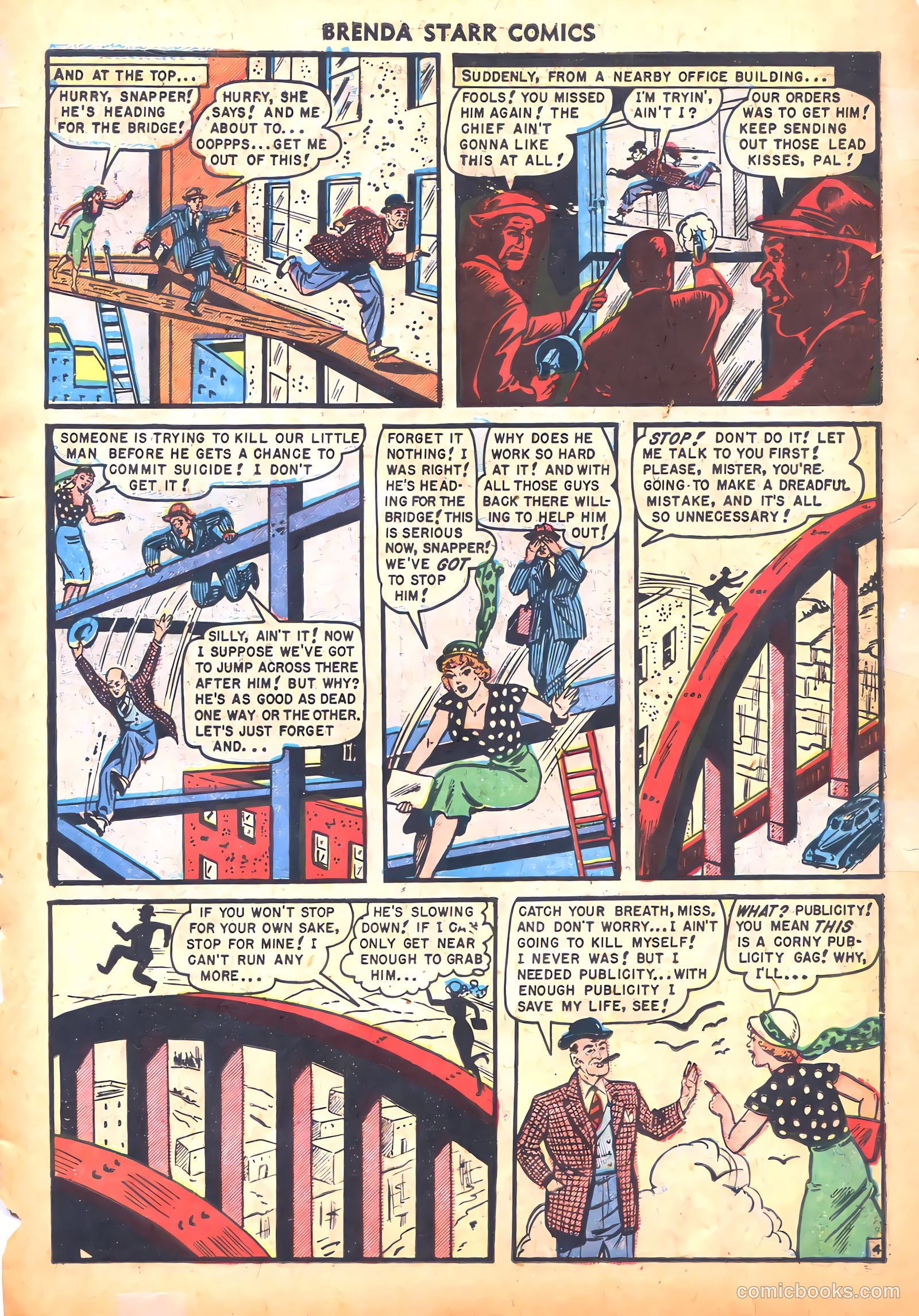Brenda Starr Comics #10 — page 15 of 36