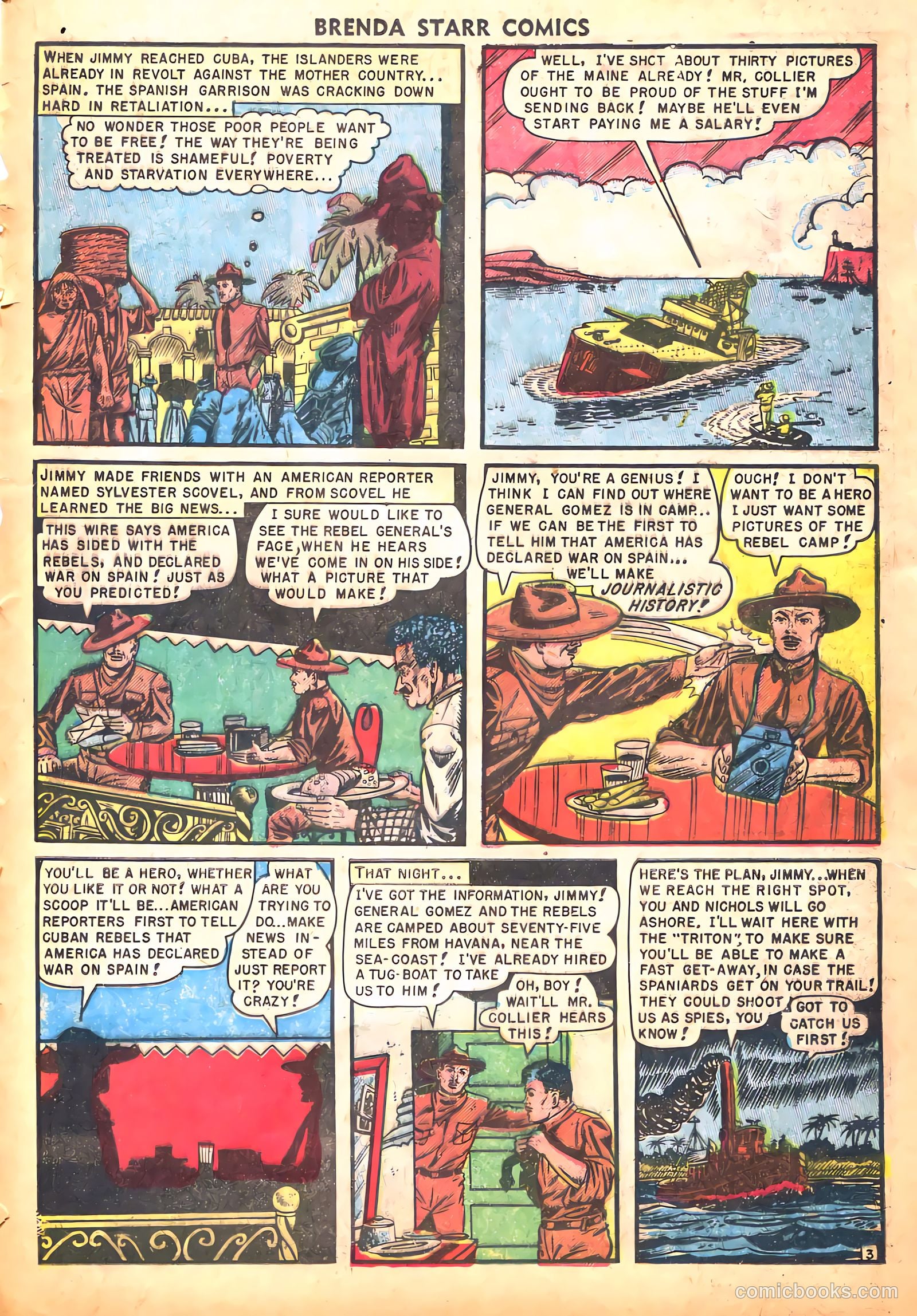 Brenda Starr Comics #10 — page 21 of 36