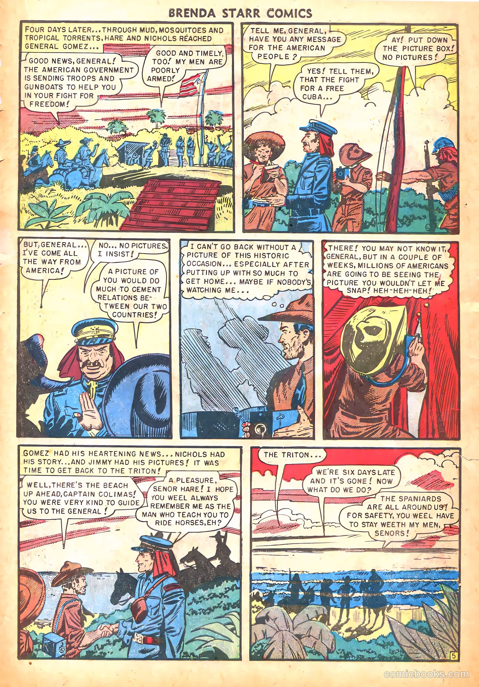 Brenda Starr Comics #10 — page 23 of 36