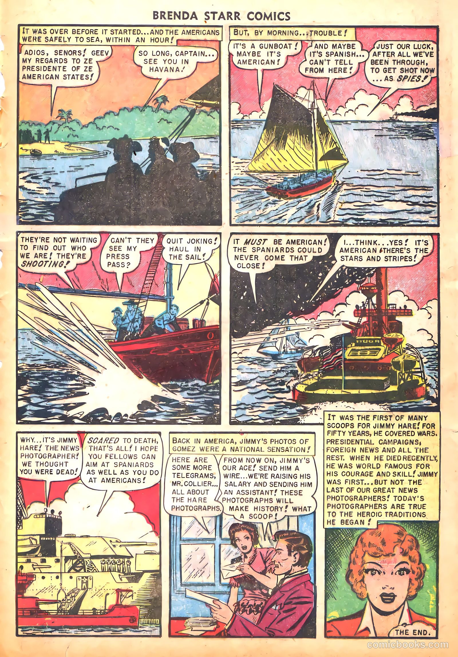 Brenda Starr Comics #10 — page 25 of 36