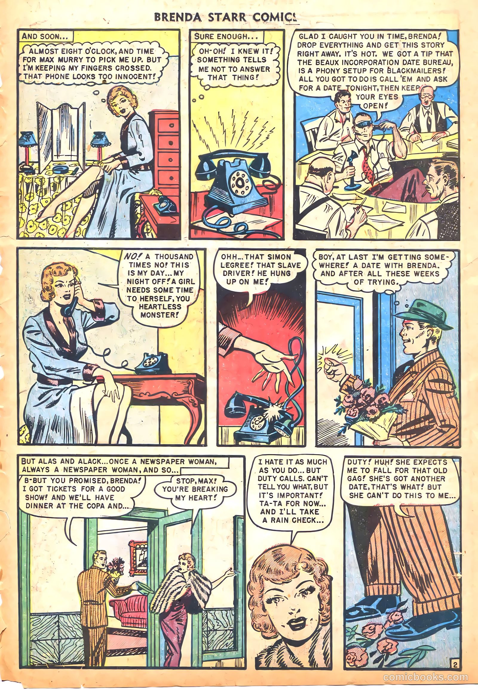 Brenda Starr Comics #10 — page 27 of 36