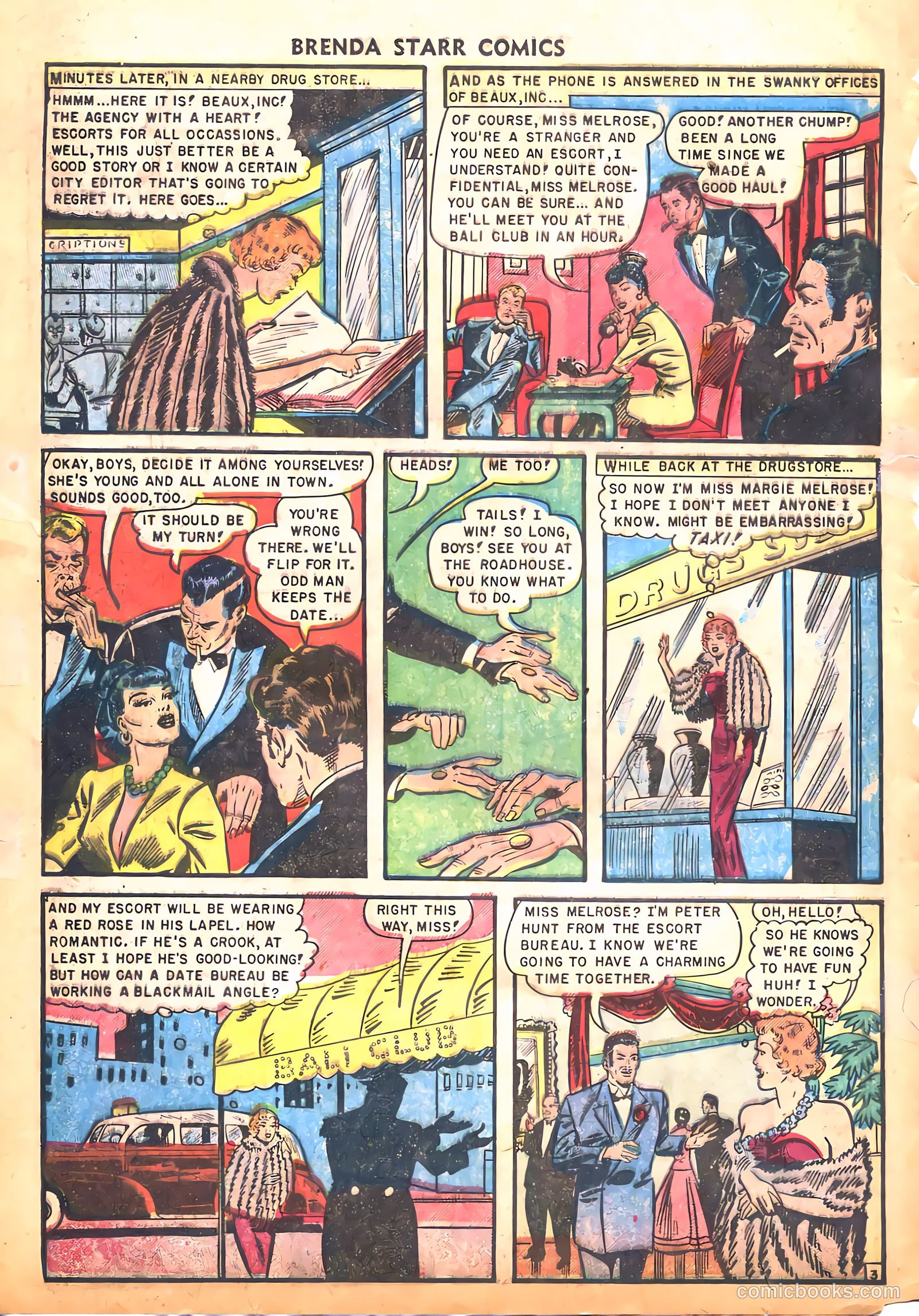 Brenda Starr Comics #10 — page 28 of 36