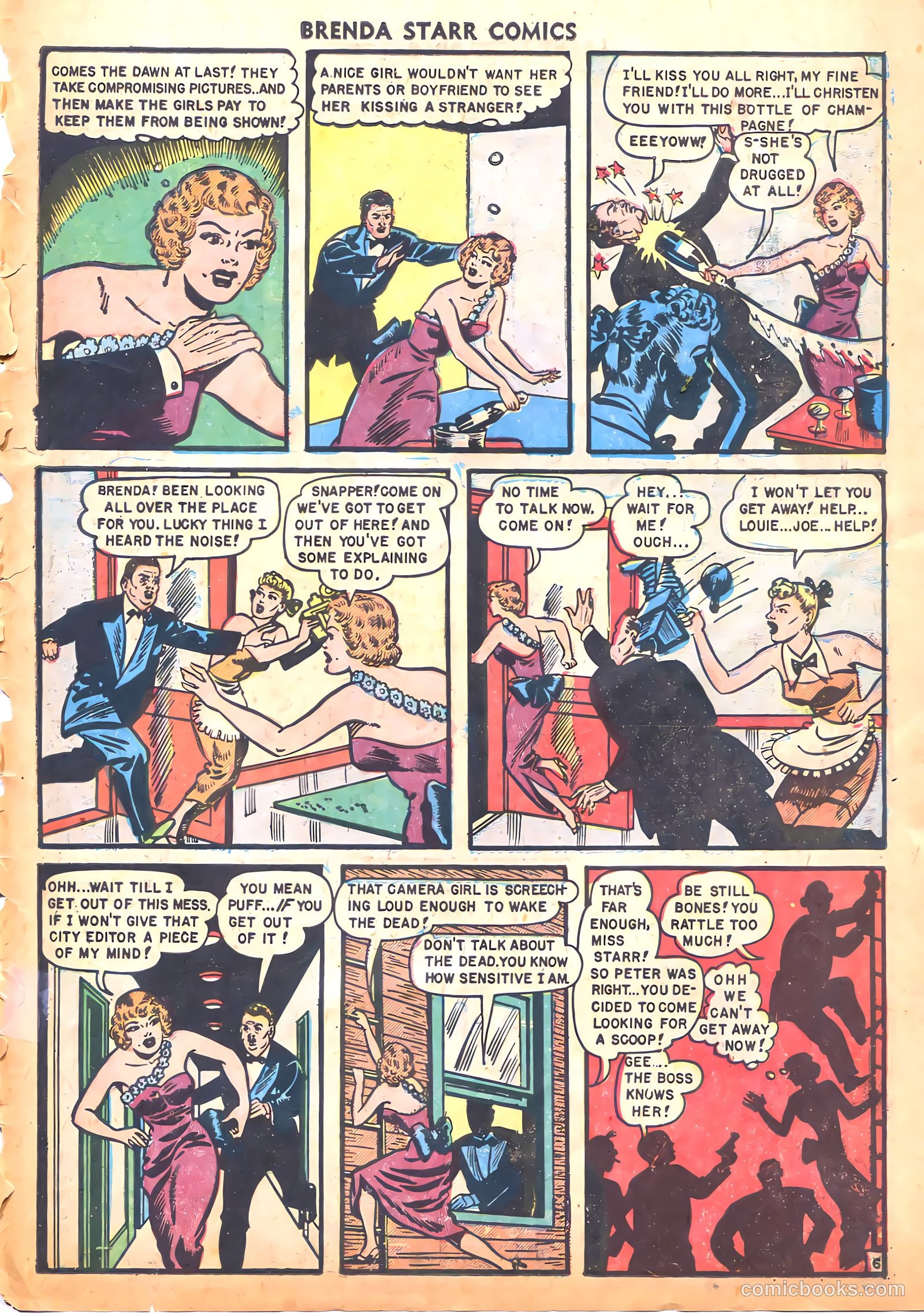 Brenda Starr Comics #10 — page 31 of 36
