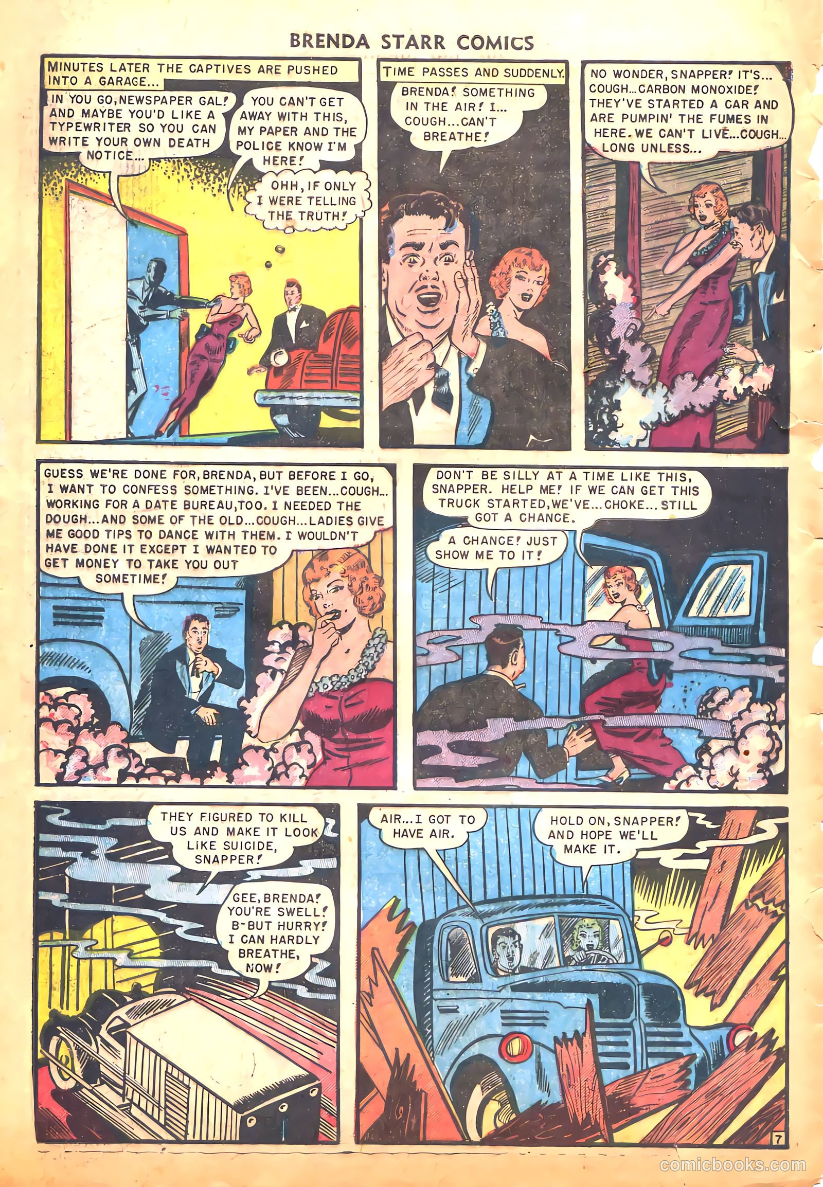 Brenda Starr Comics #10 — page 32 of 36