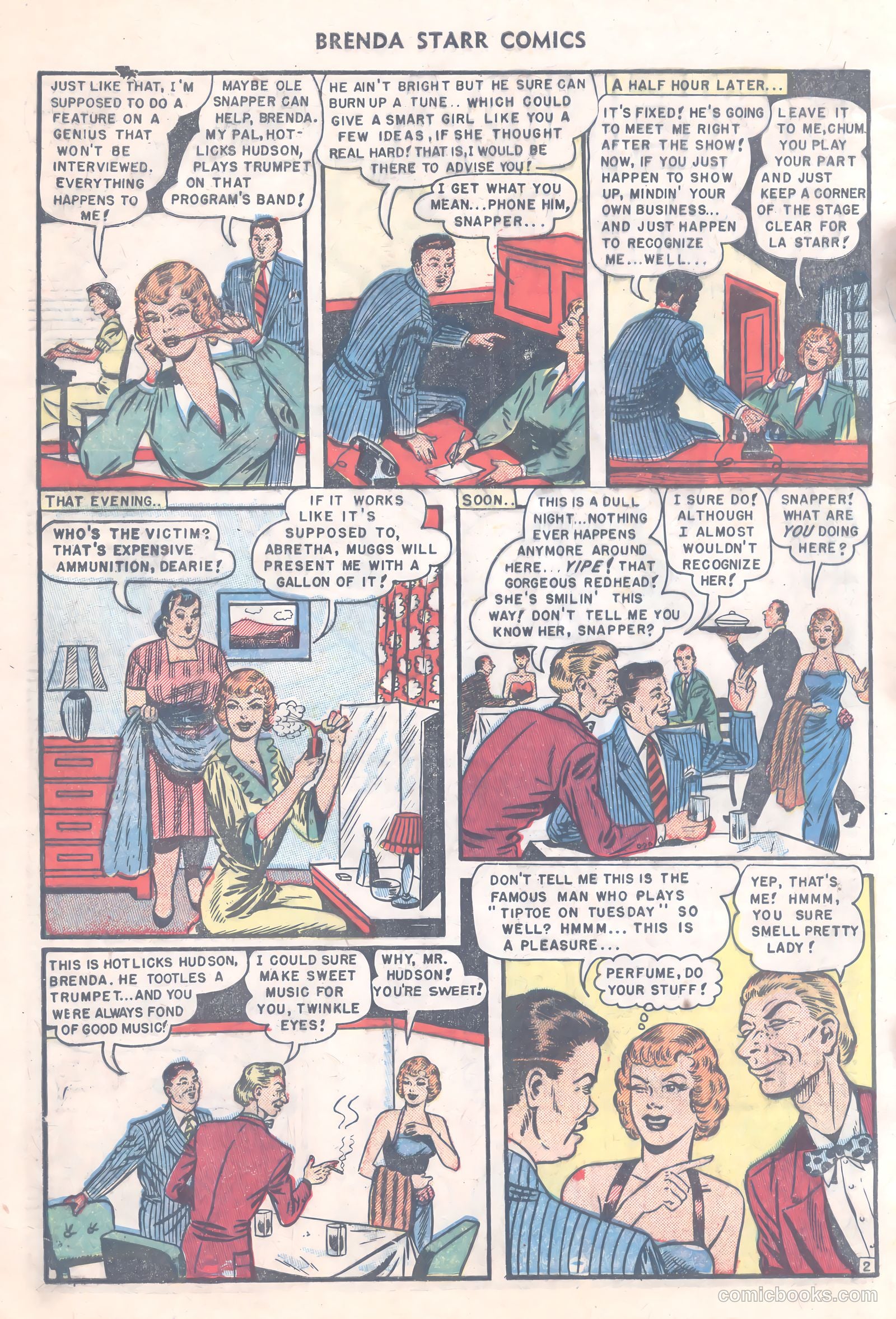 Brenda Starr Comics #11 — page 4 of 36
