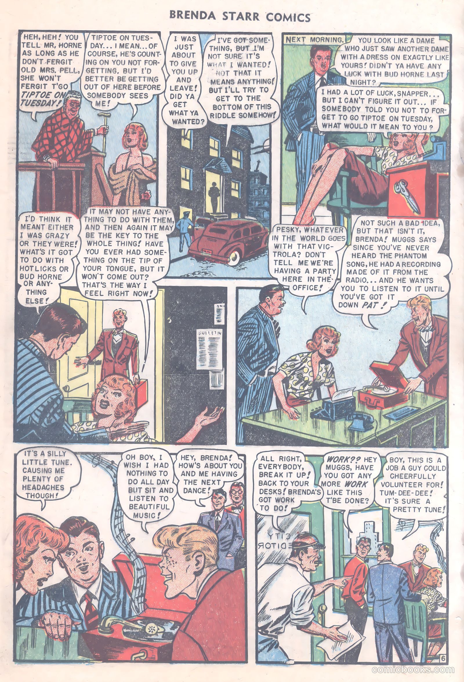 Brenda Starr Comics #11 — page 8 of 36
