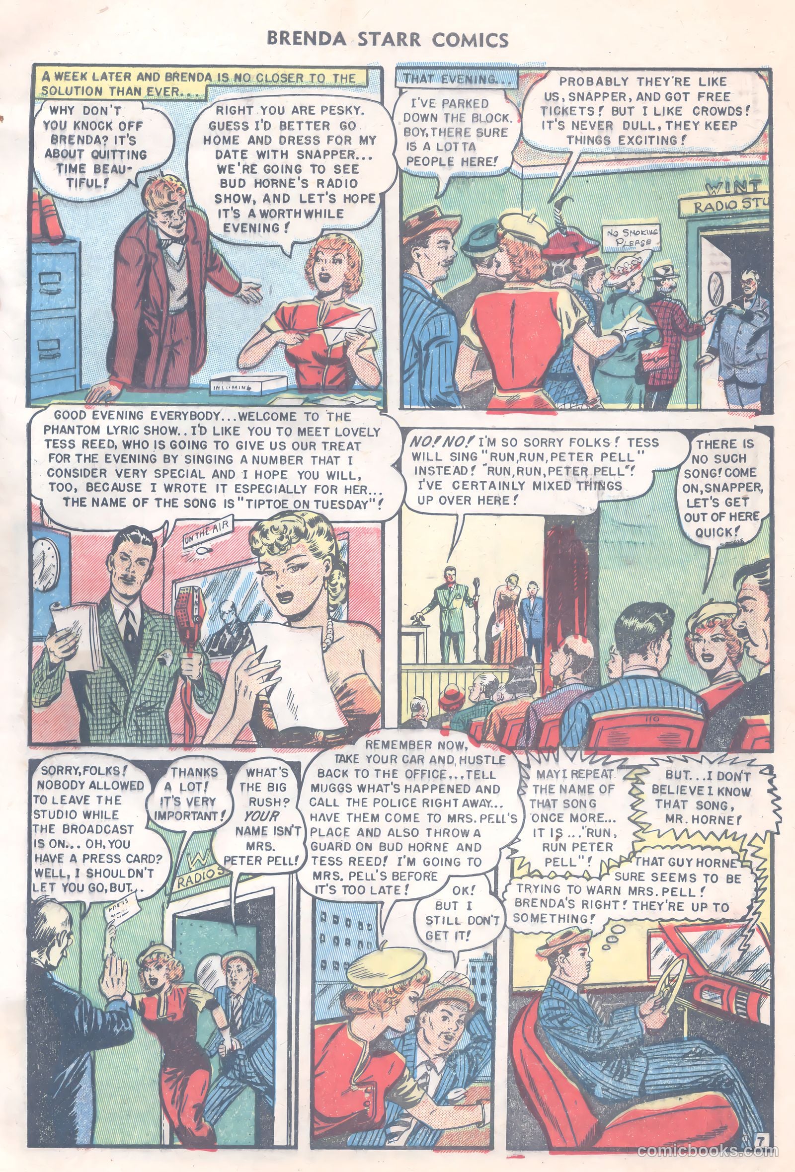 Brenda Starr Comics #11 — page 9 of 36
