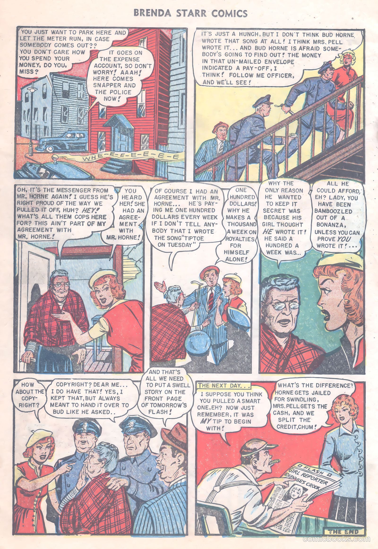 Brenda Starr Comics #11 — page 10 of 36