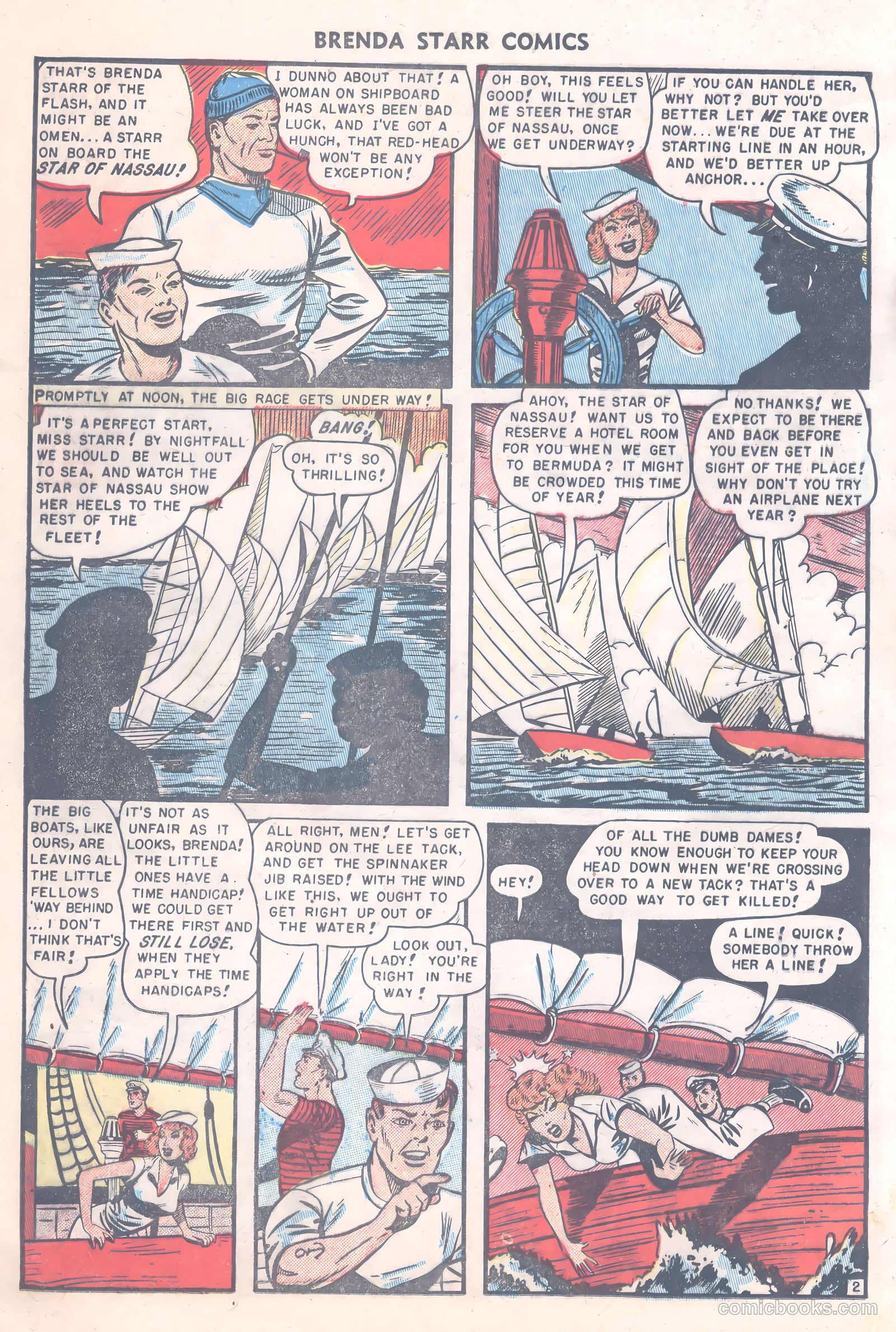 Brenda Starr Comics #11 — page 12 of 36