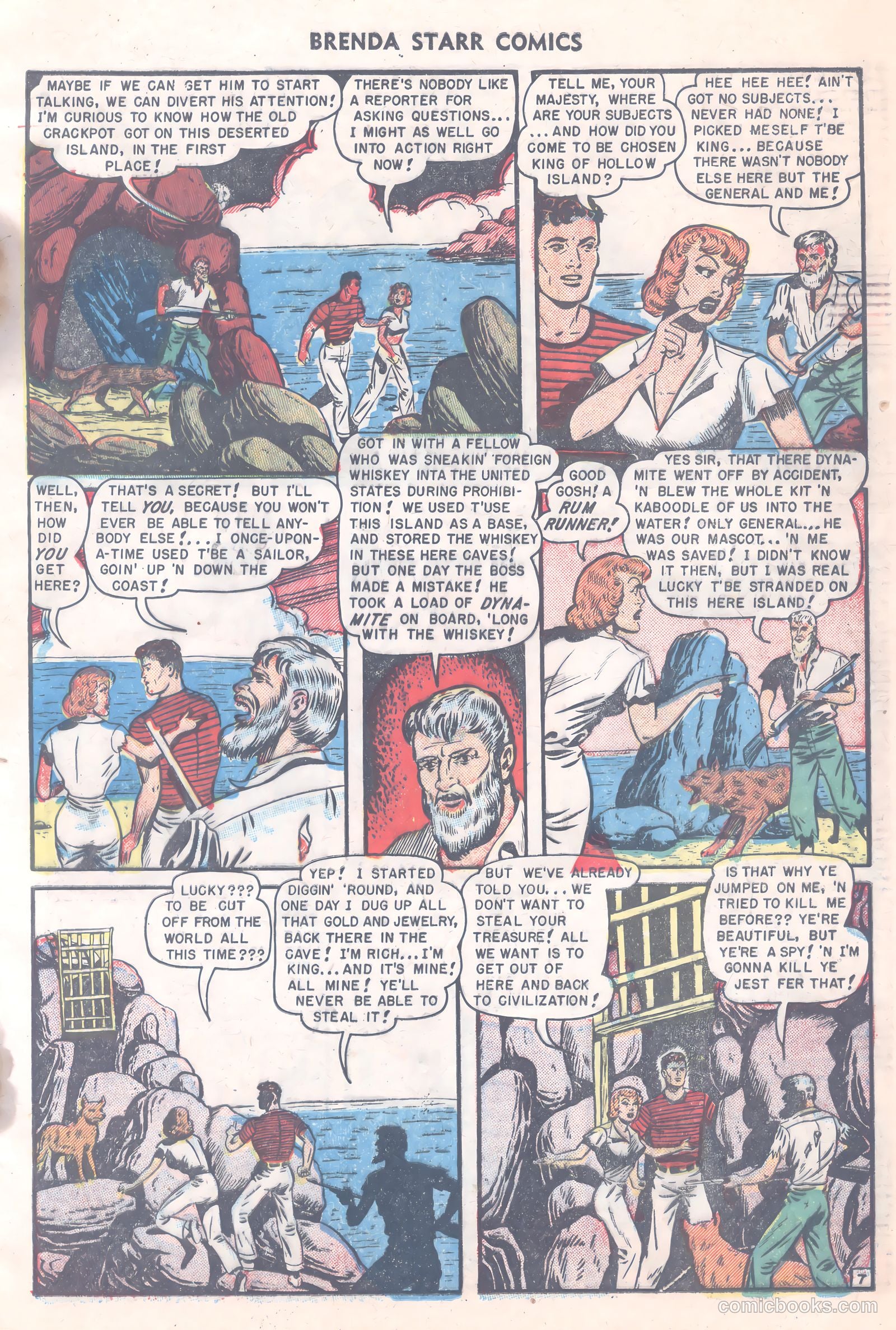 Brenda Starr Comics #11 — page 17 of 36