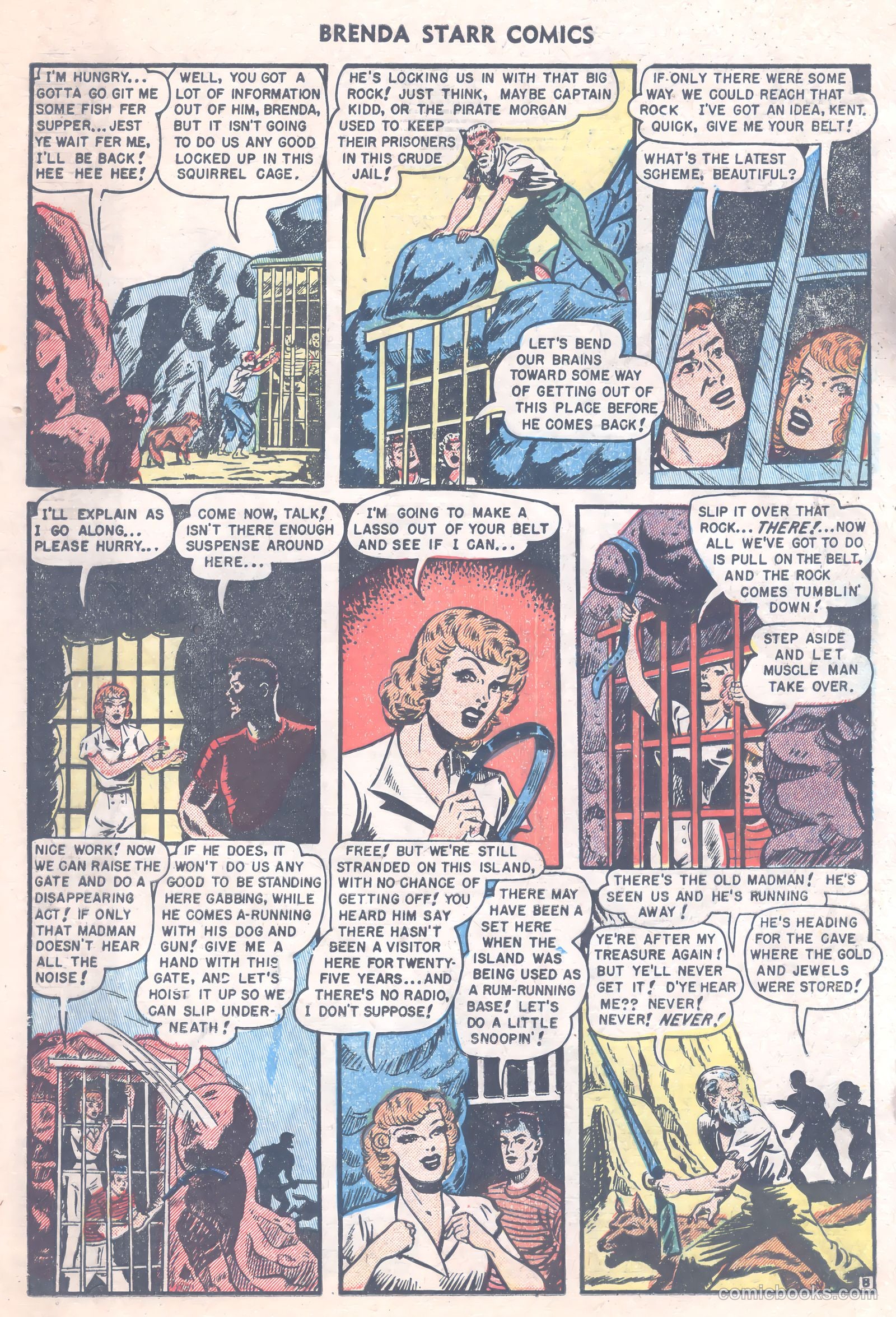 Brenda Starr Comics #11 — page 18 of 36