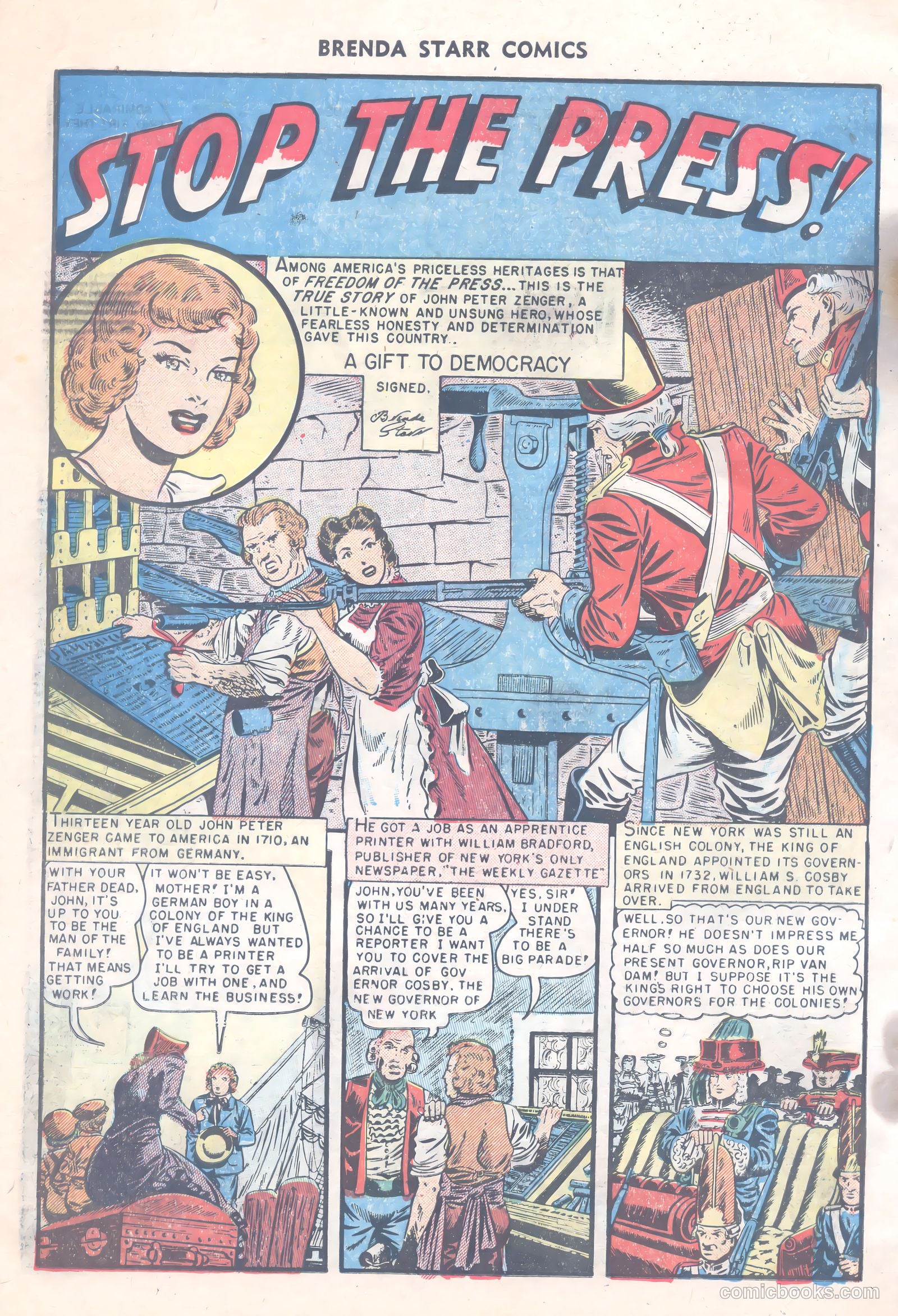 Brenda Starr Comics #11 — page 22 of 36