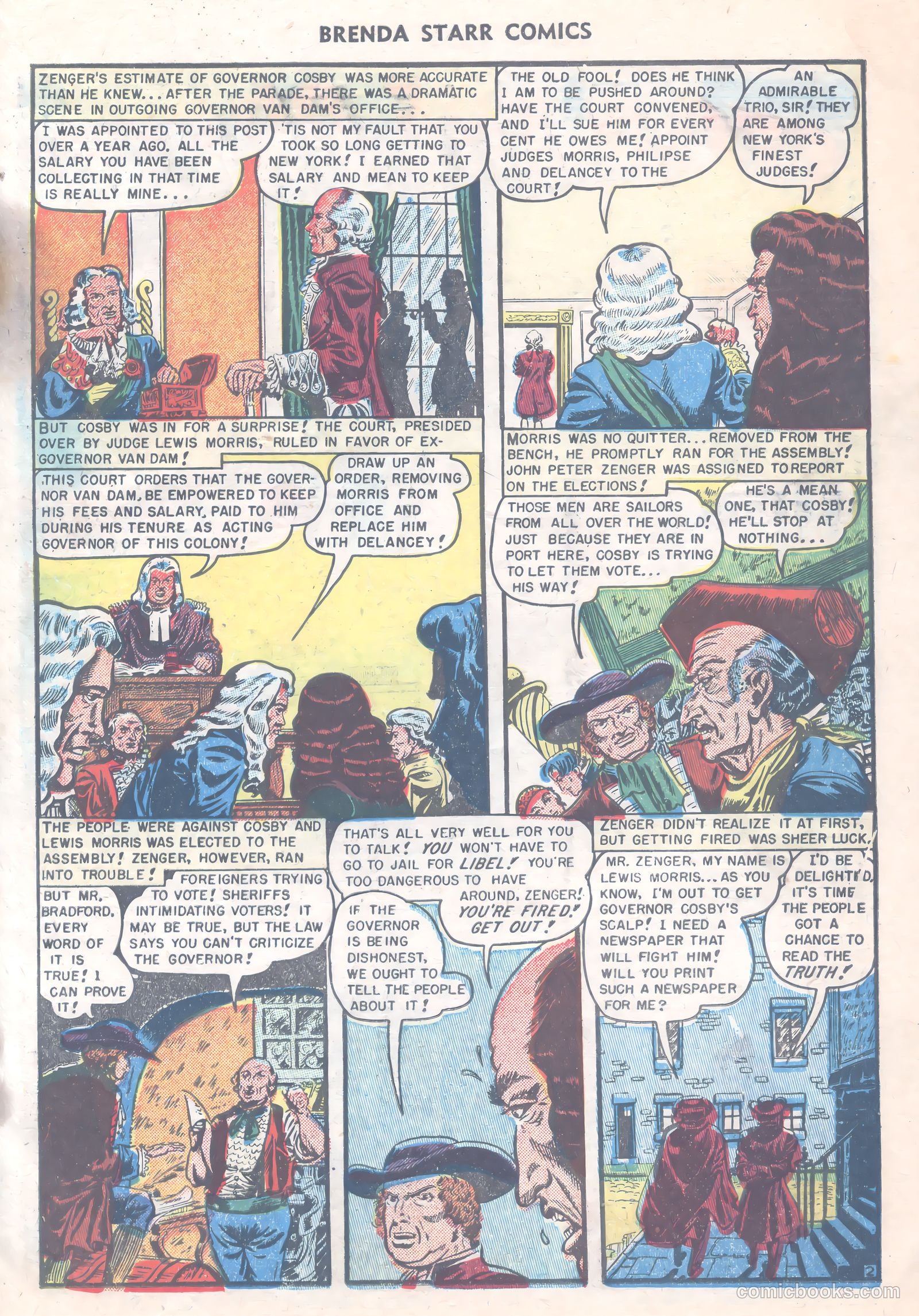 Brenda Starr Comics #11 — page 23 of 36
