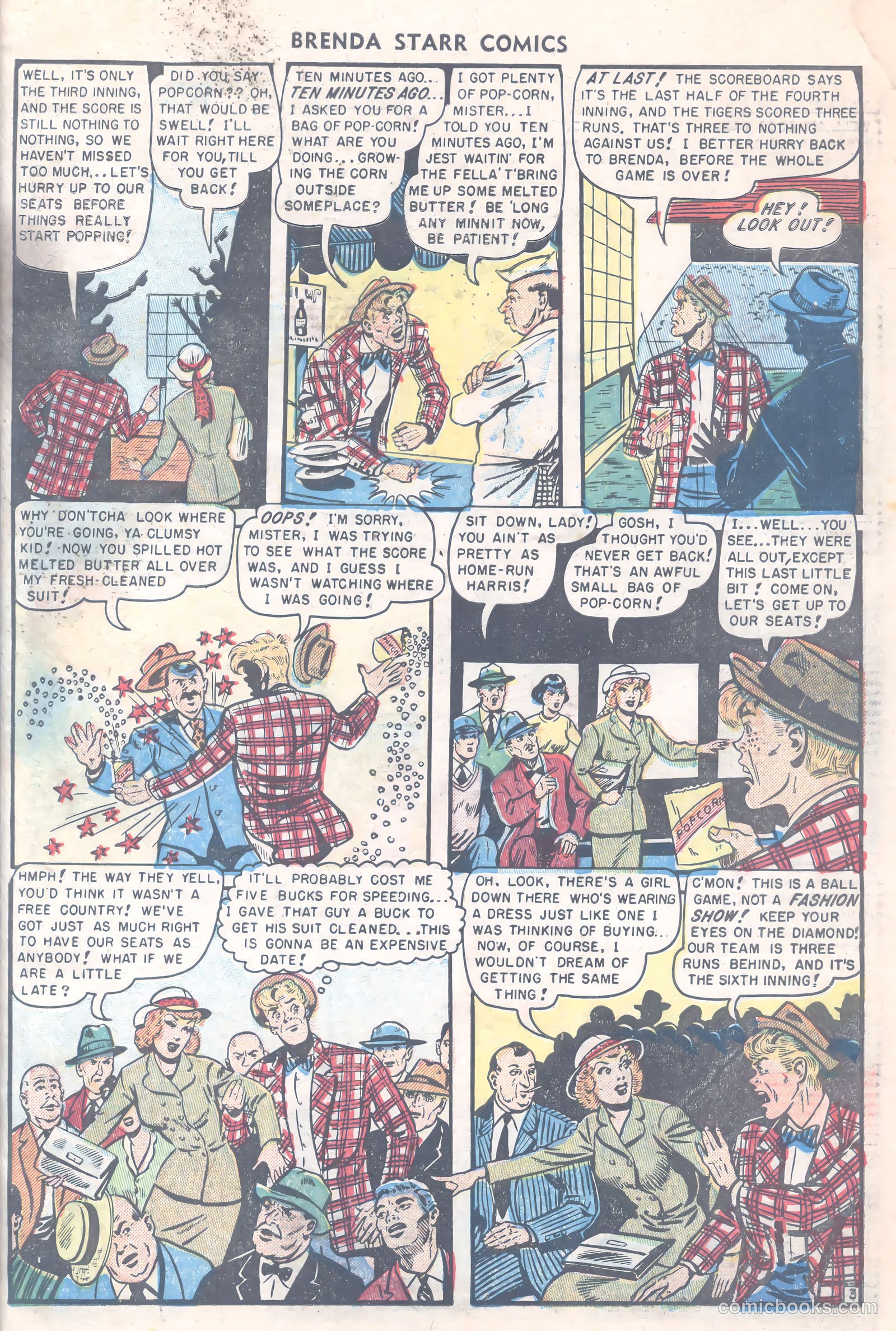 Brenda Starr Comics #11 — page 31 of 36