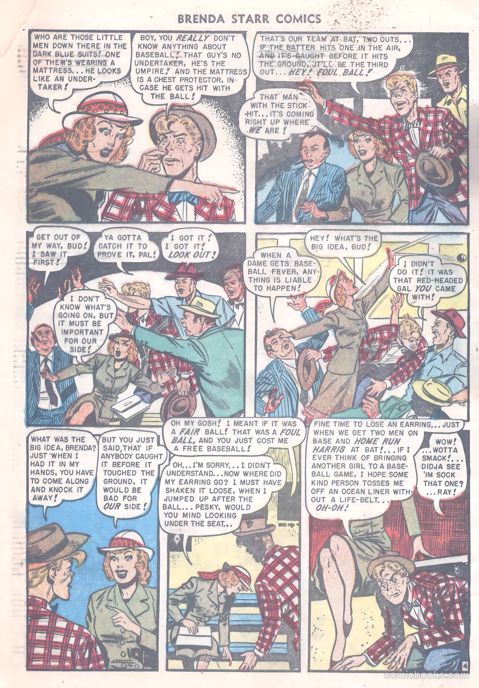 Brenda Starr Comics #11 — page 32 of 36