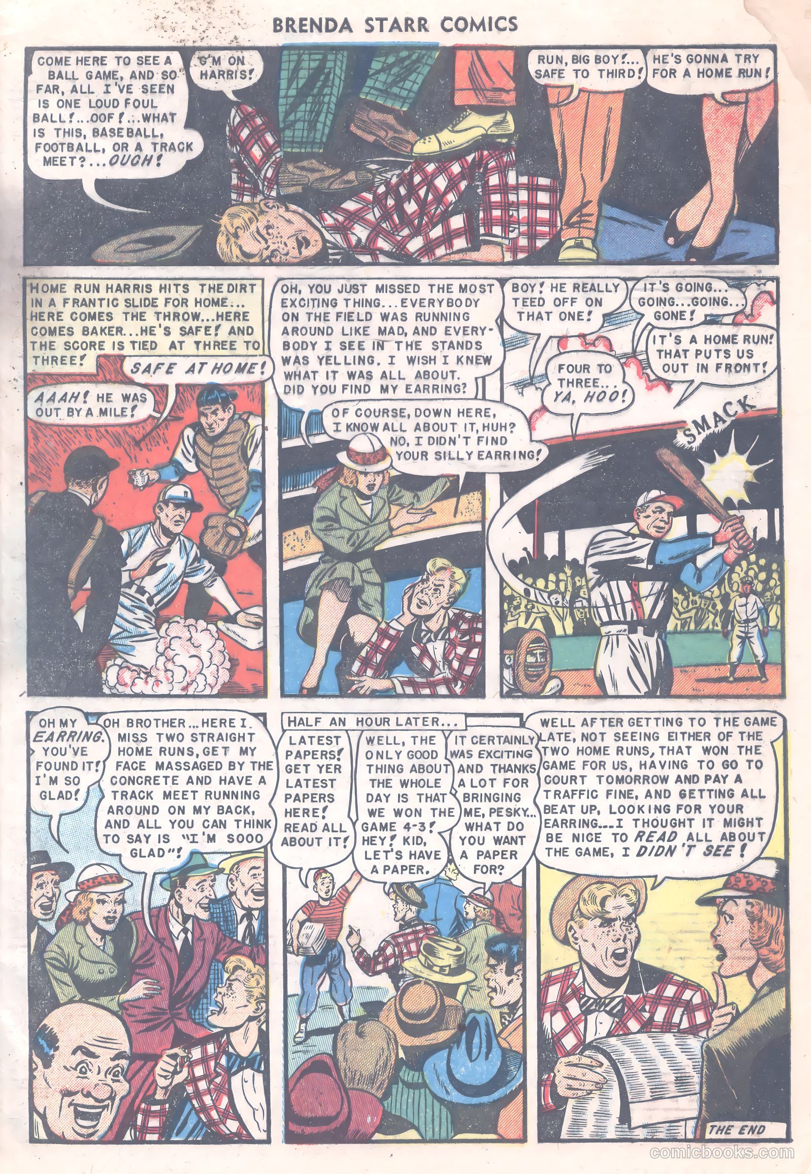 Brenda Starr Comics #11 — page 33 of 36