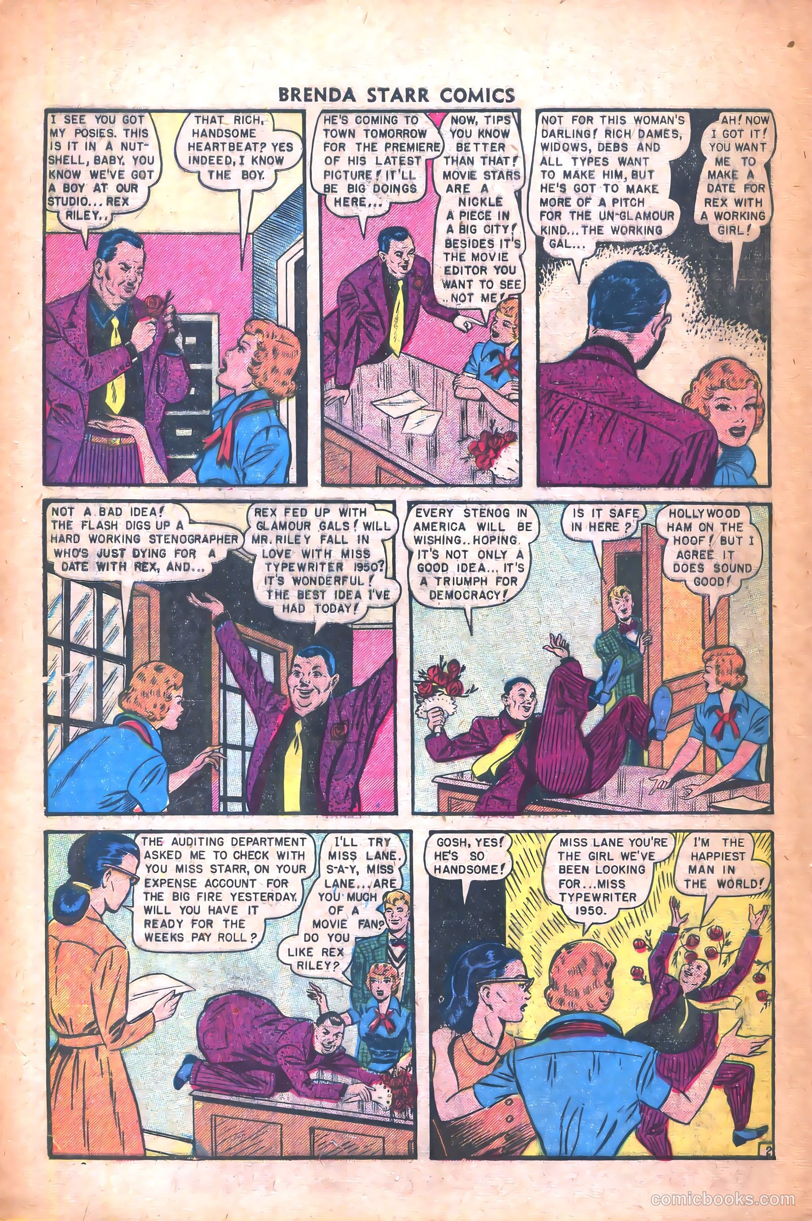 Brenda Starr Comics #12 — page 4 of 36