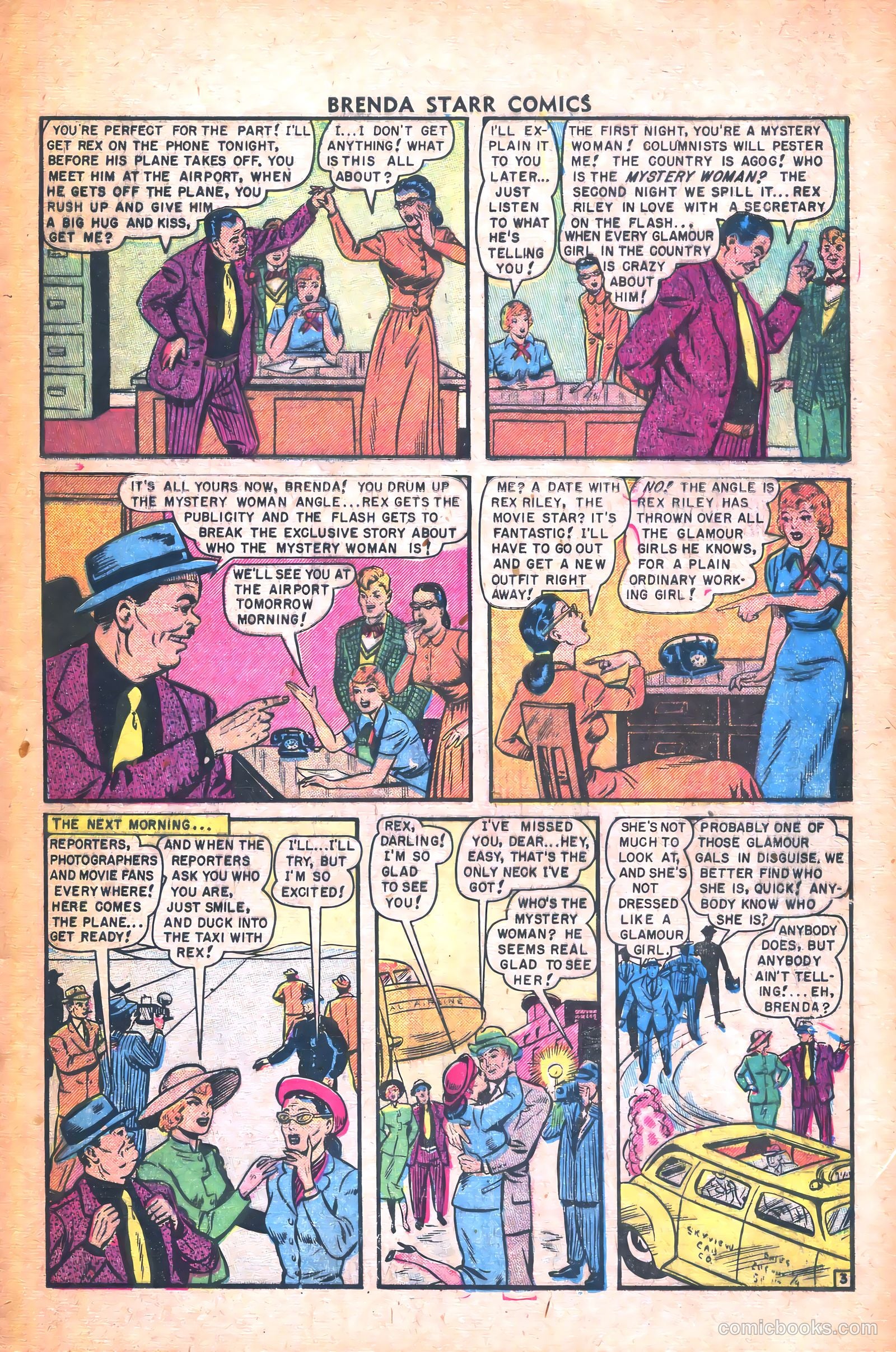 Brenda Starr Comics #12 — page 5 of 36