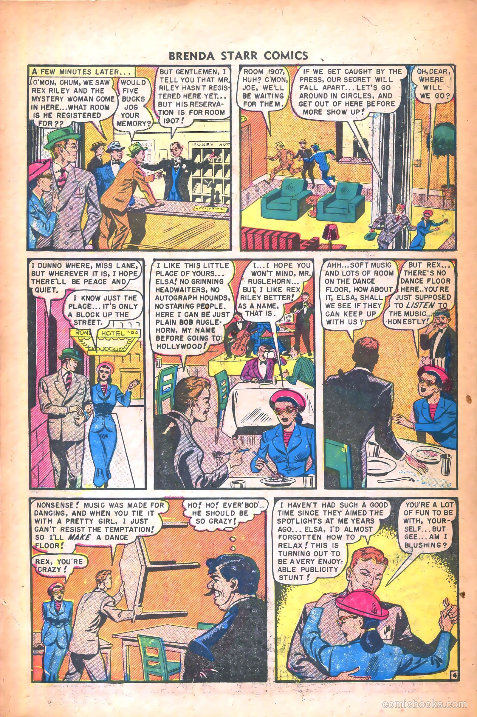 Brenda Starr Comics #12 — page 6 of 36