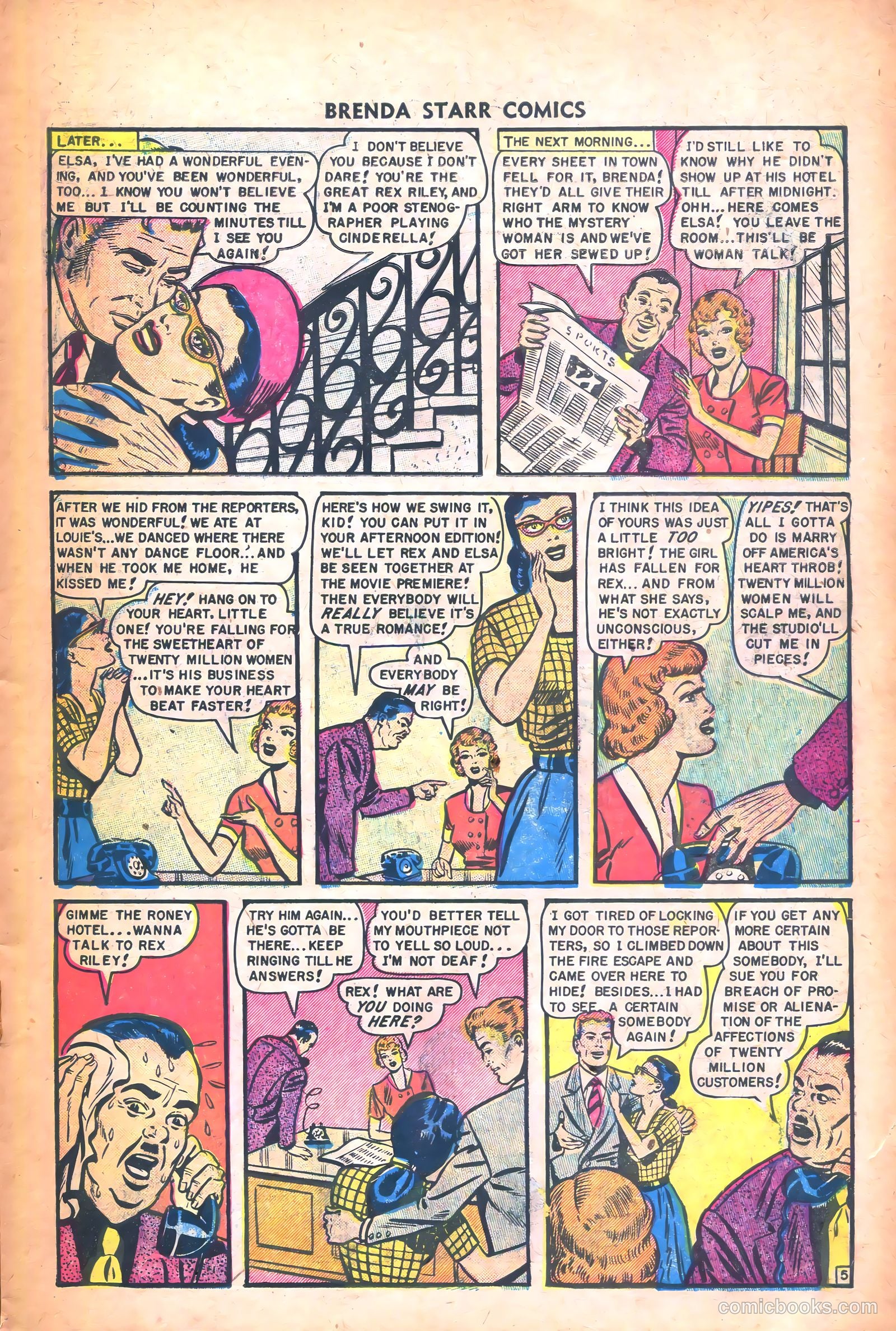 Brenda Starr Comics #12 — page 7 of 36