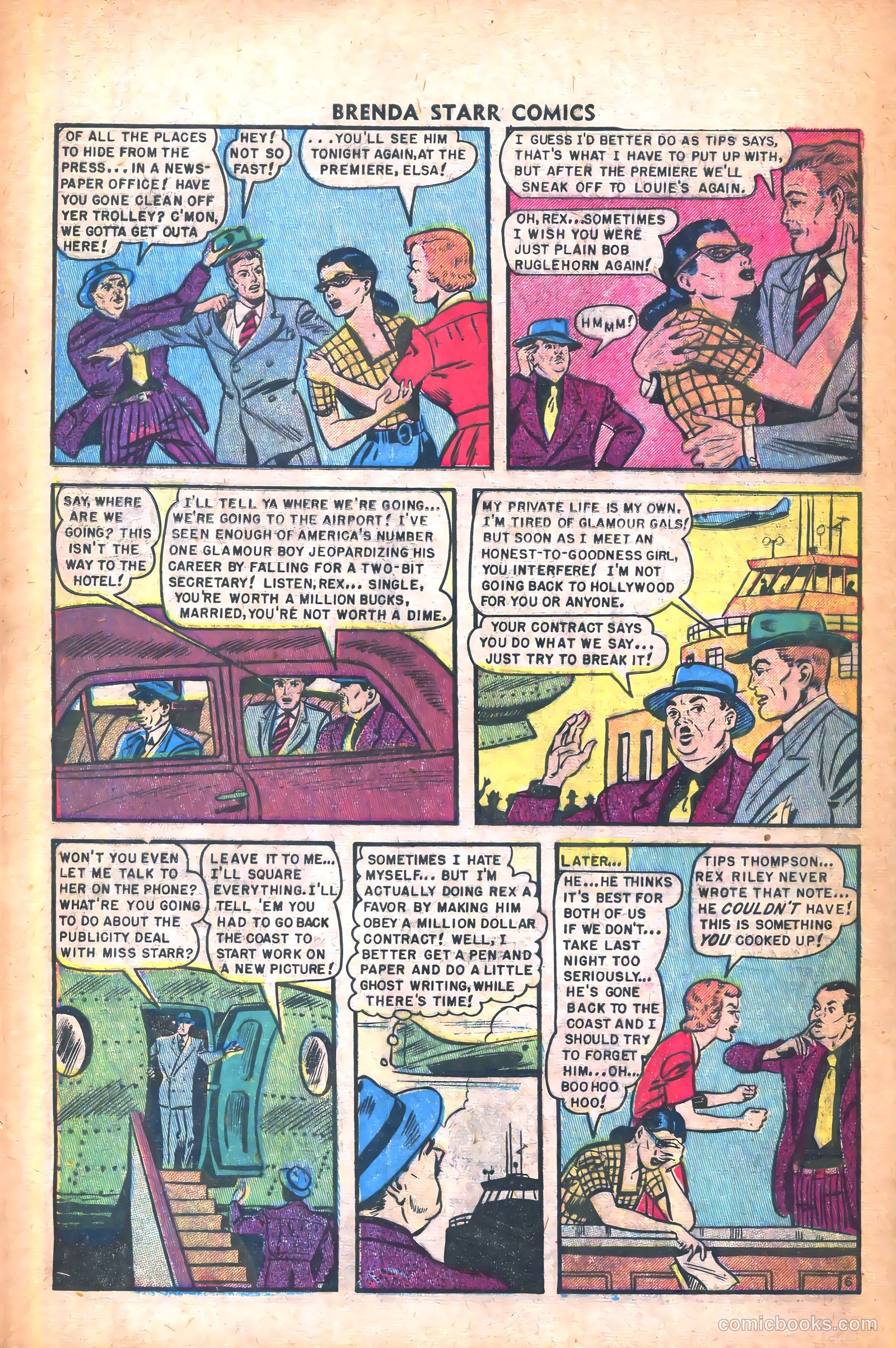 Brenda Starr Comics #12 — page 8 of 36