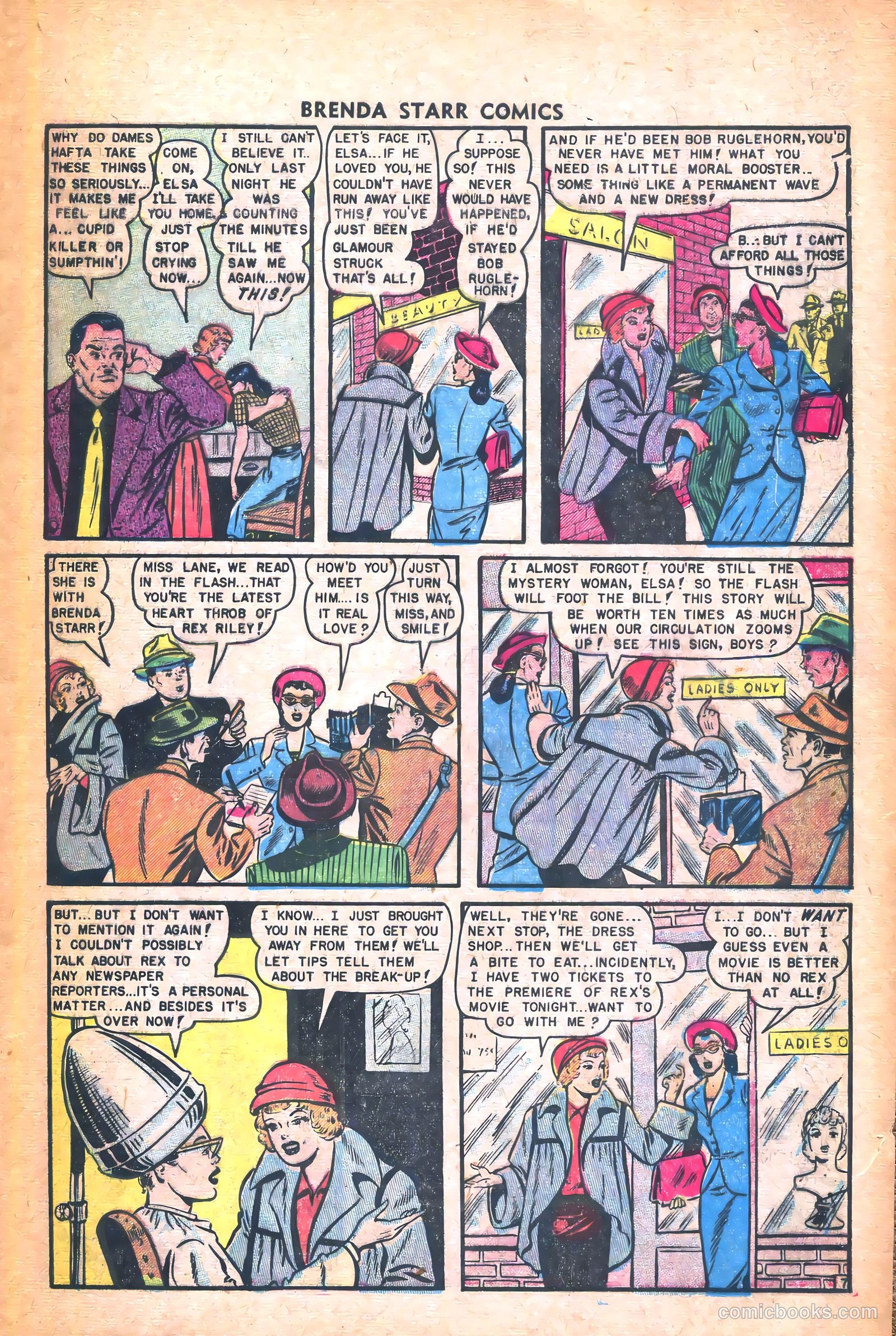 Brenda Starr Comics #12 — page 9 of 36