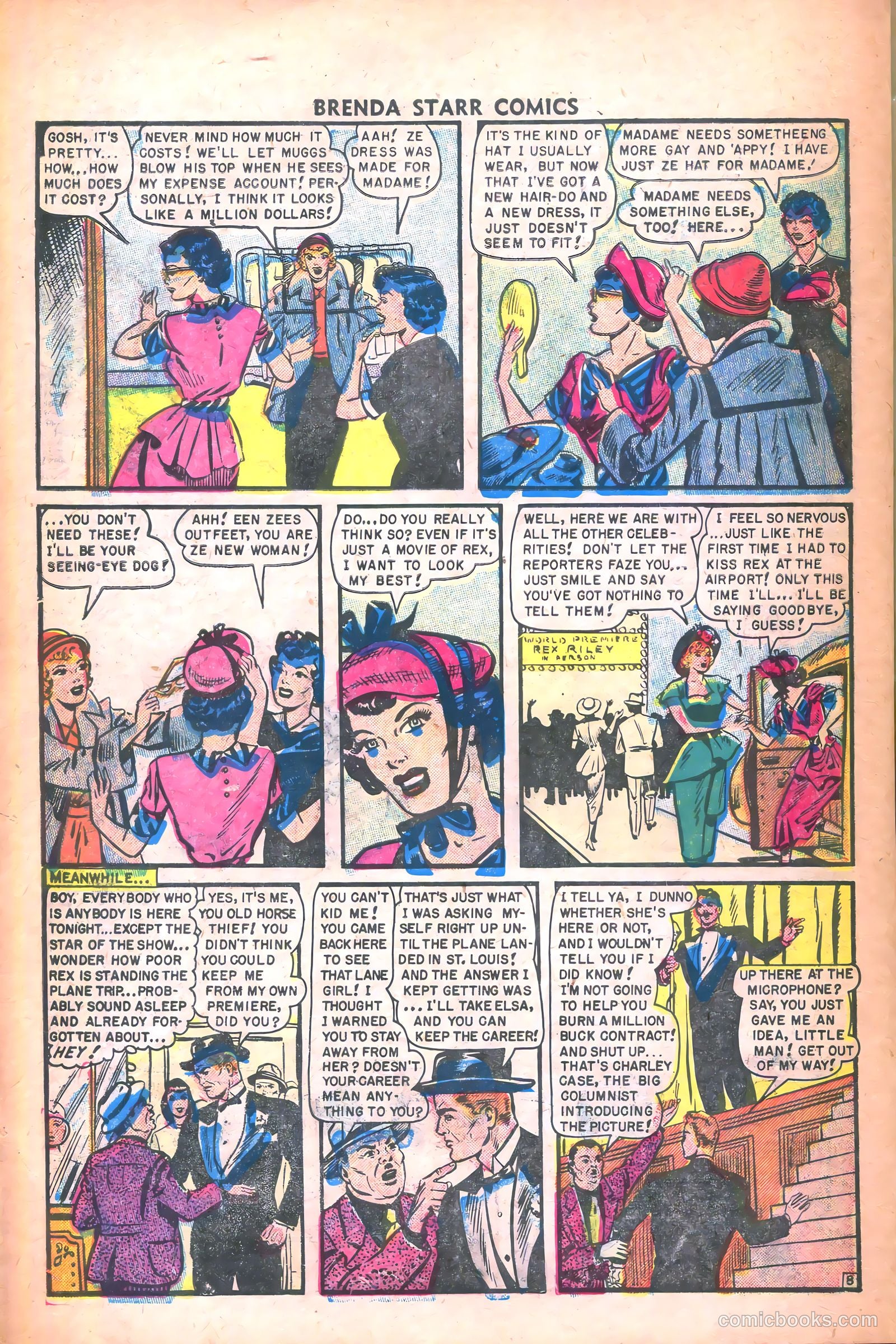 Brenda Starr Comics #12 — page 10 of 36