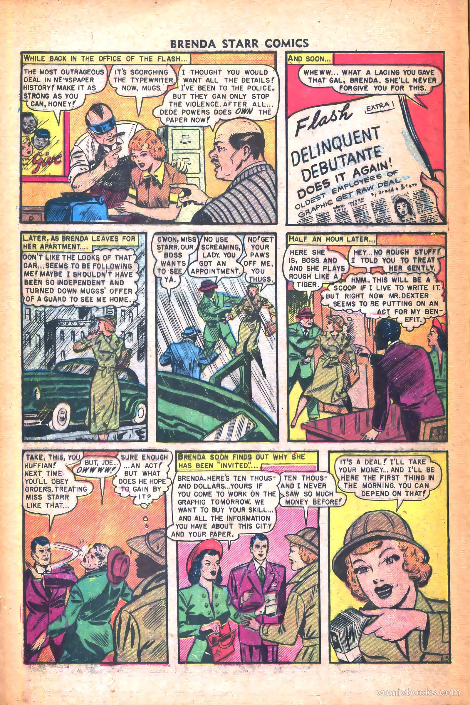 Brenda Starr Comics #12 — page 16 of 36