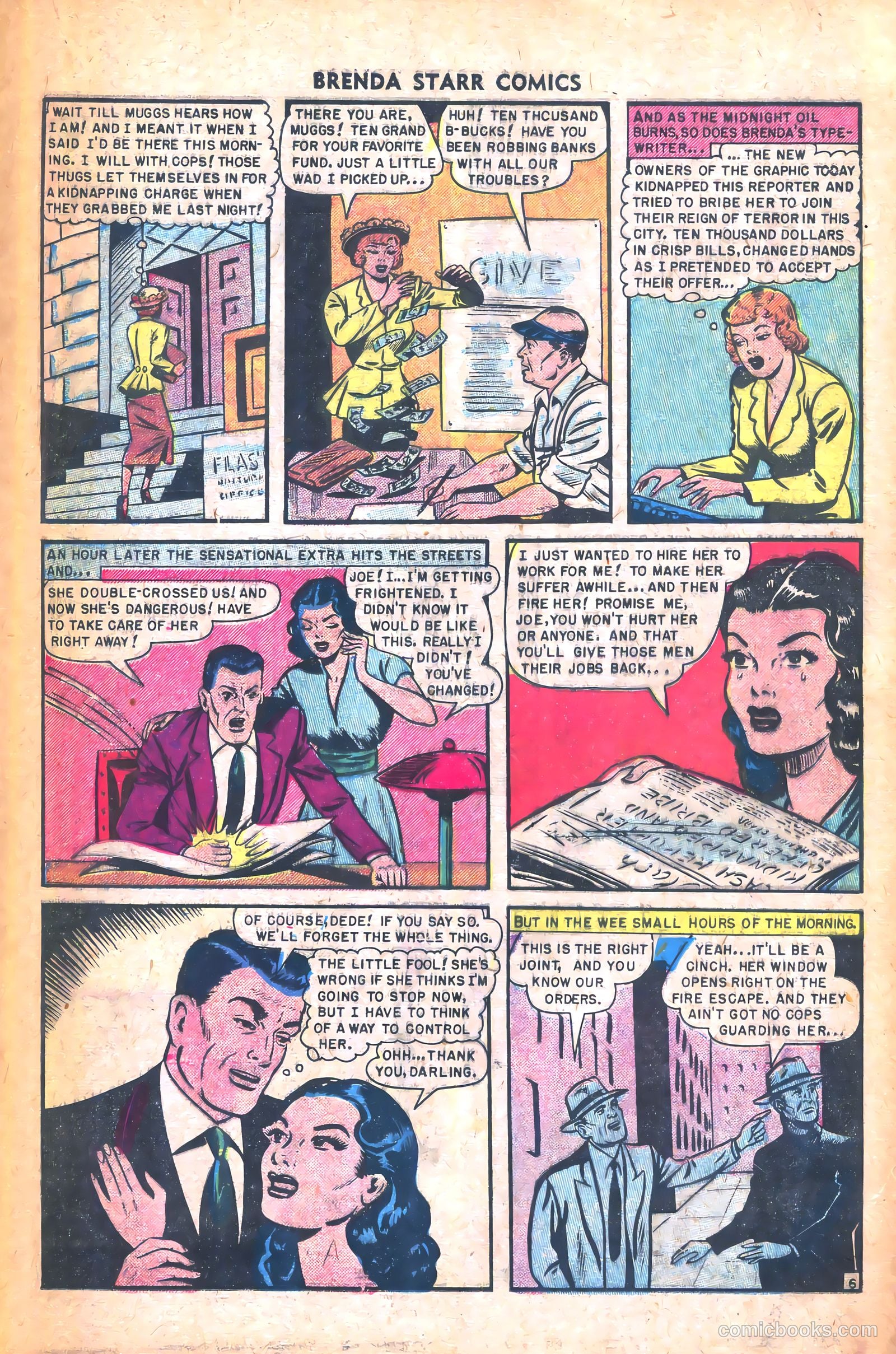 Brenda Starr Comics #12 — page 17 of 36