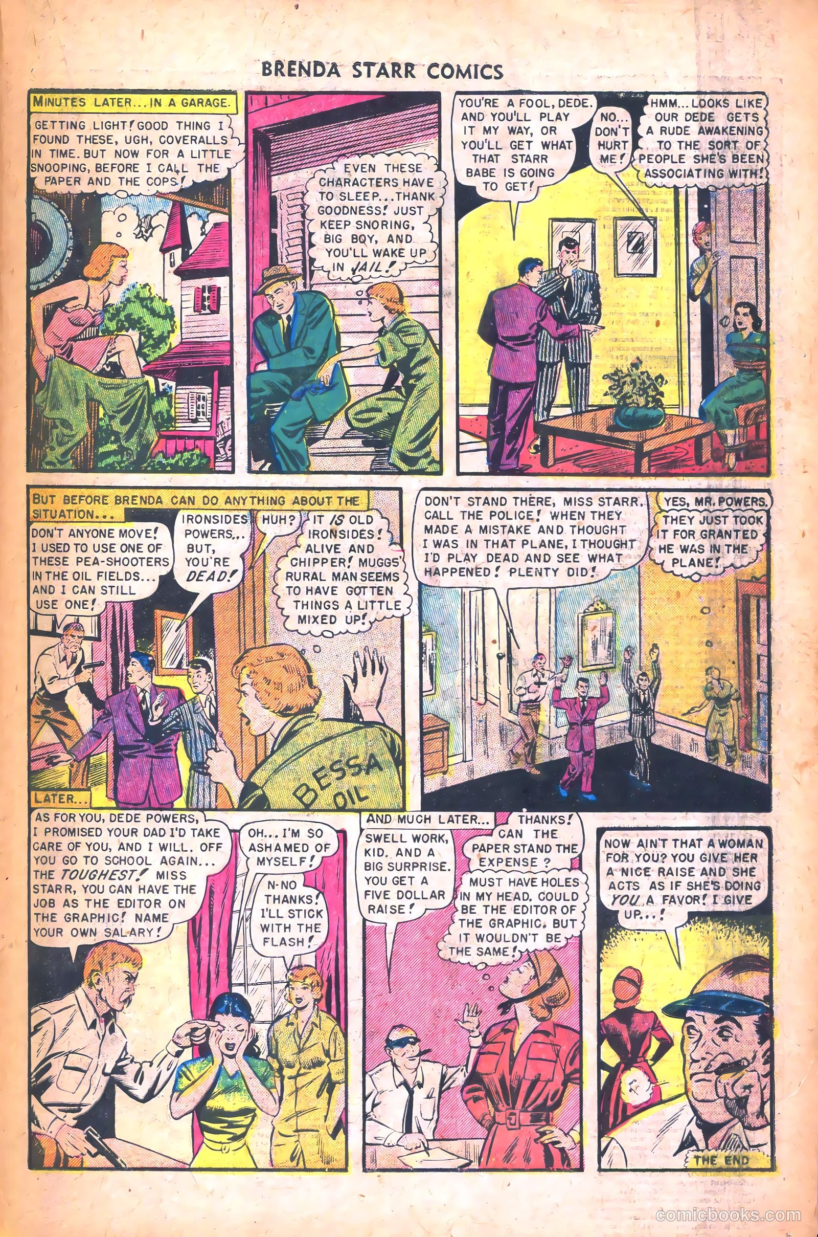 Brenda Starr Comics #12 — page 19 of 36