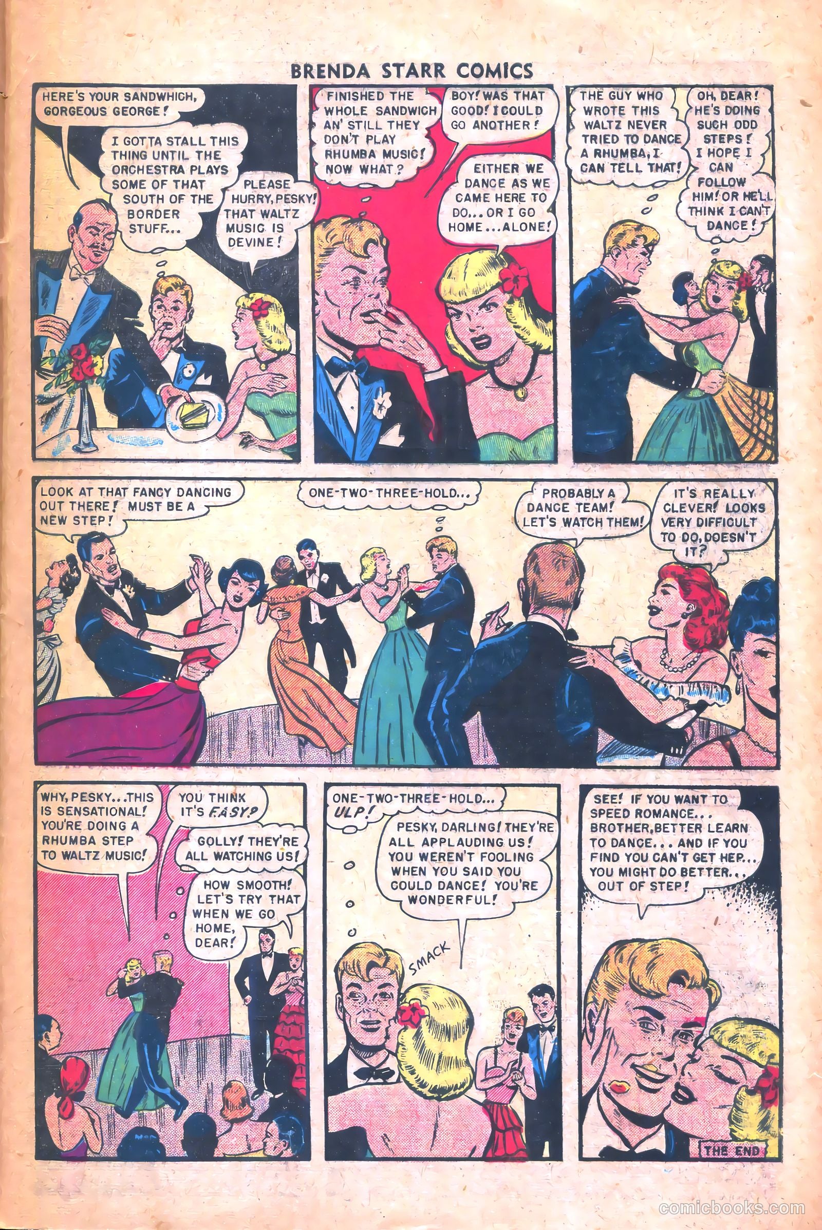 Brenda Starr Comics #12 — page 33 of 36