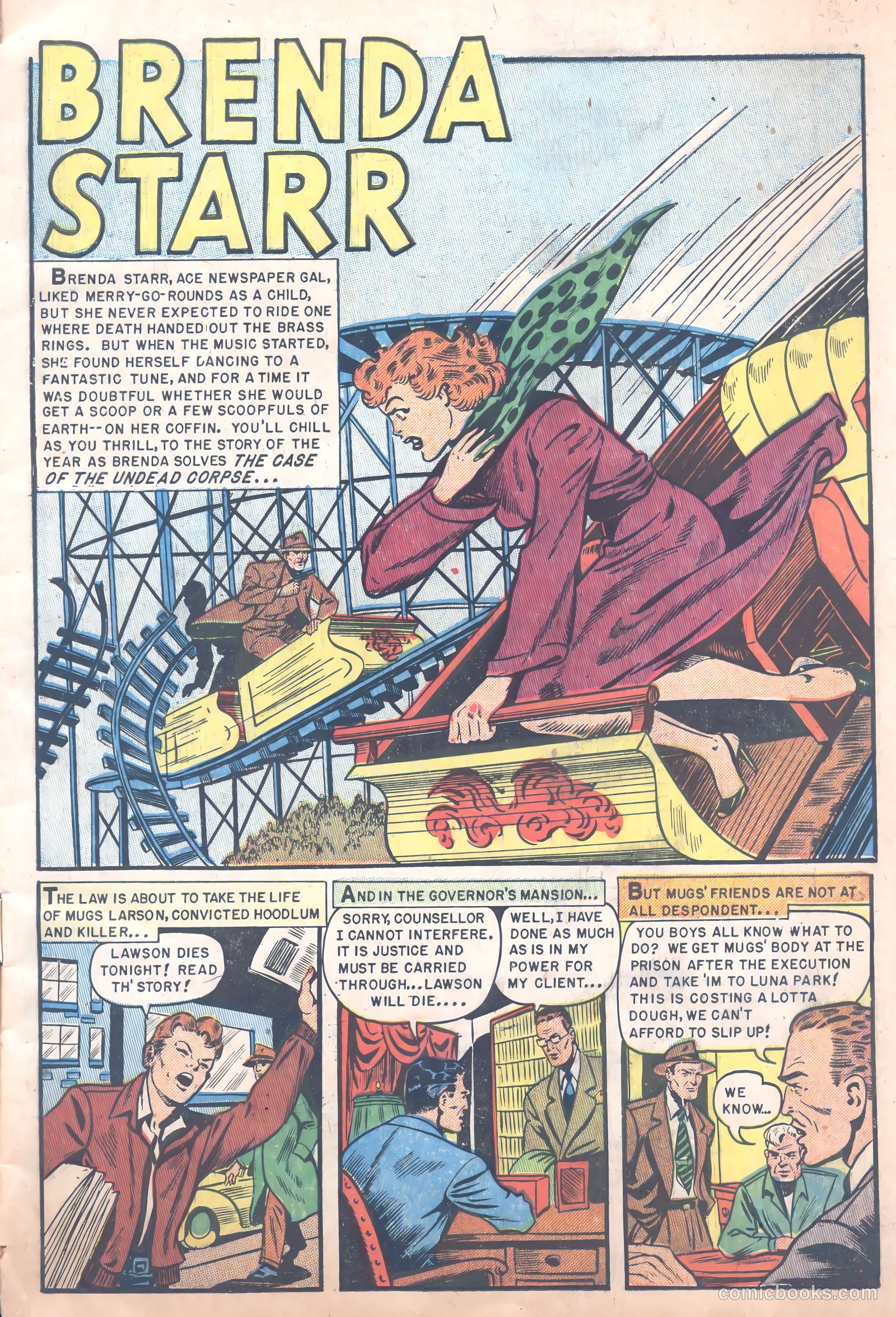 Brenda Starr Comics #8 — page 3 of 36