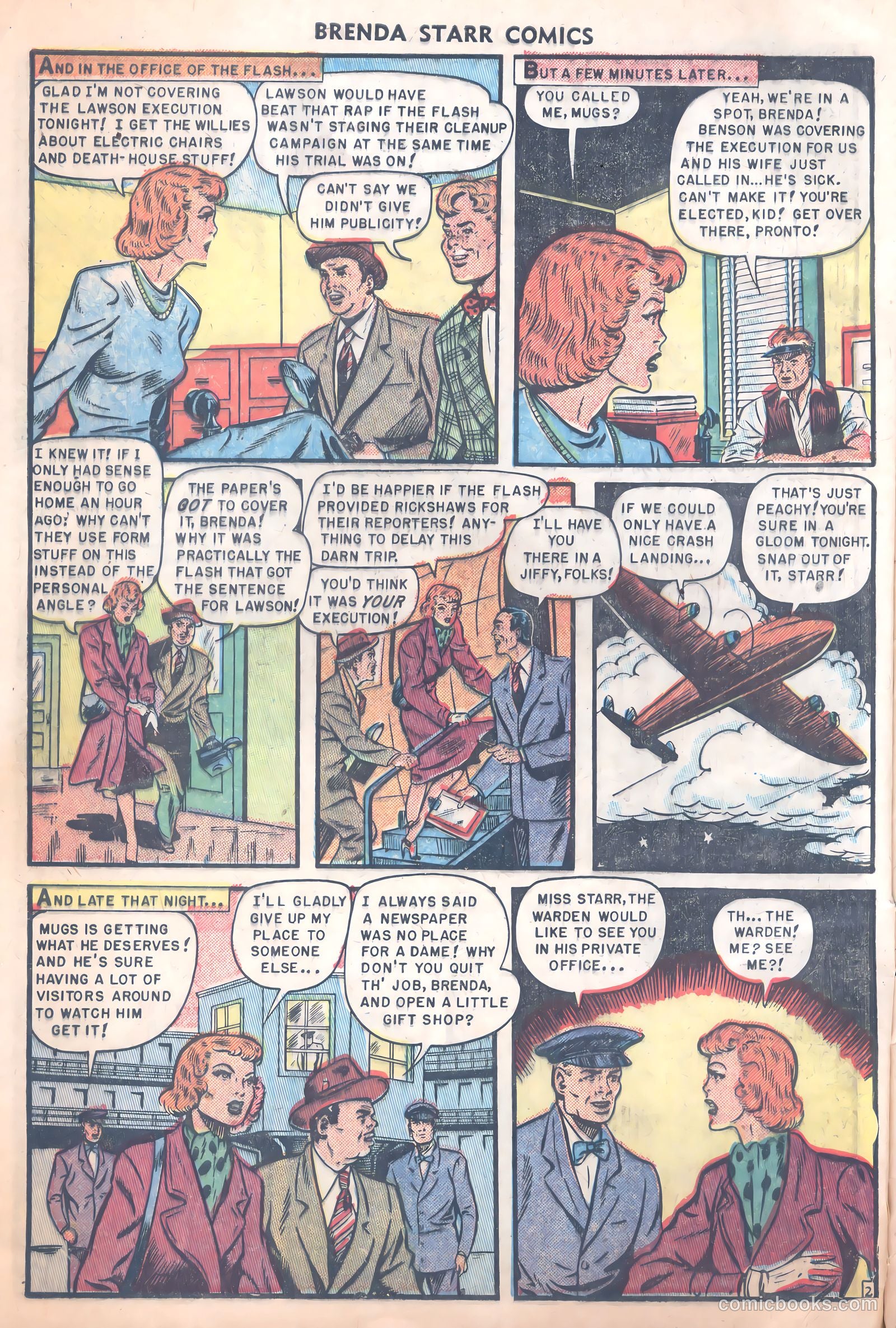 Brenda Starr Comics #8 — page 4 of 36