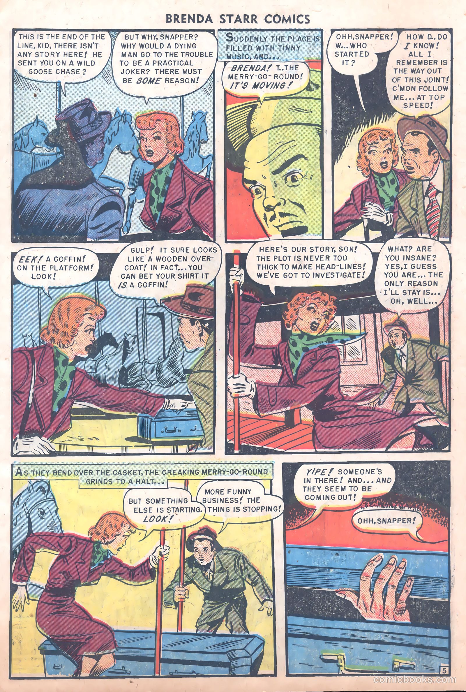 Brenda Starr Comics #8 — page 7 of 36